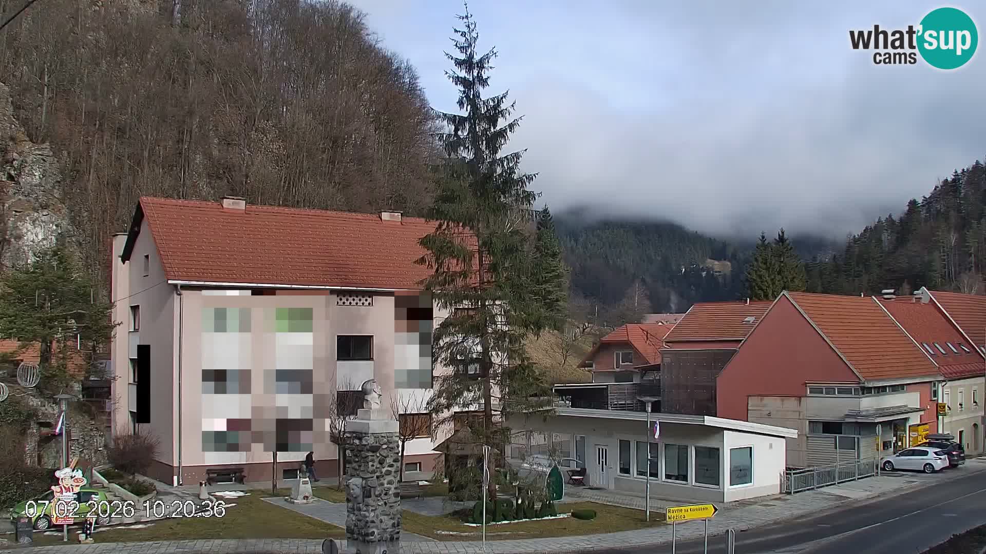 Črna na Koroškem Stadtzentrum | Koroška | Slowenien