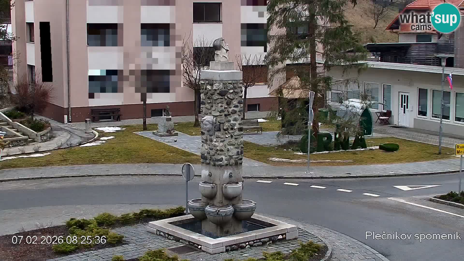 Črna na Koroškem Stadtzentrum | Koroška | Slowenien