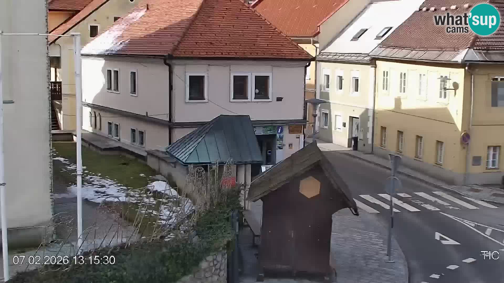 Črna na Koroškem Stadtzentrum | Koroška | Slowenien