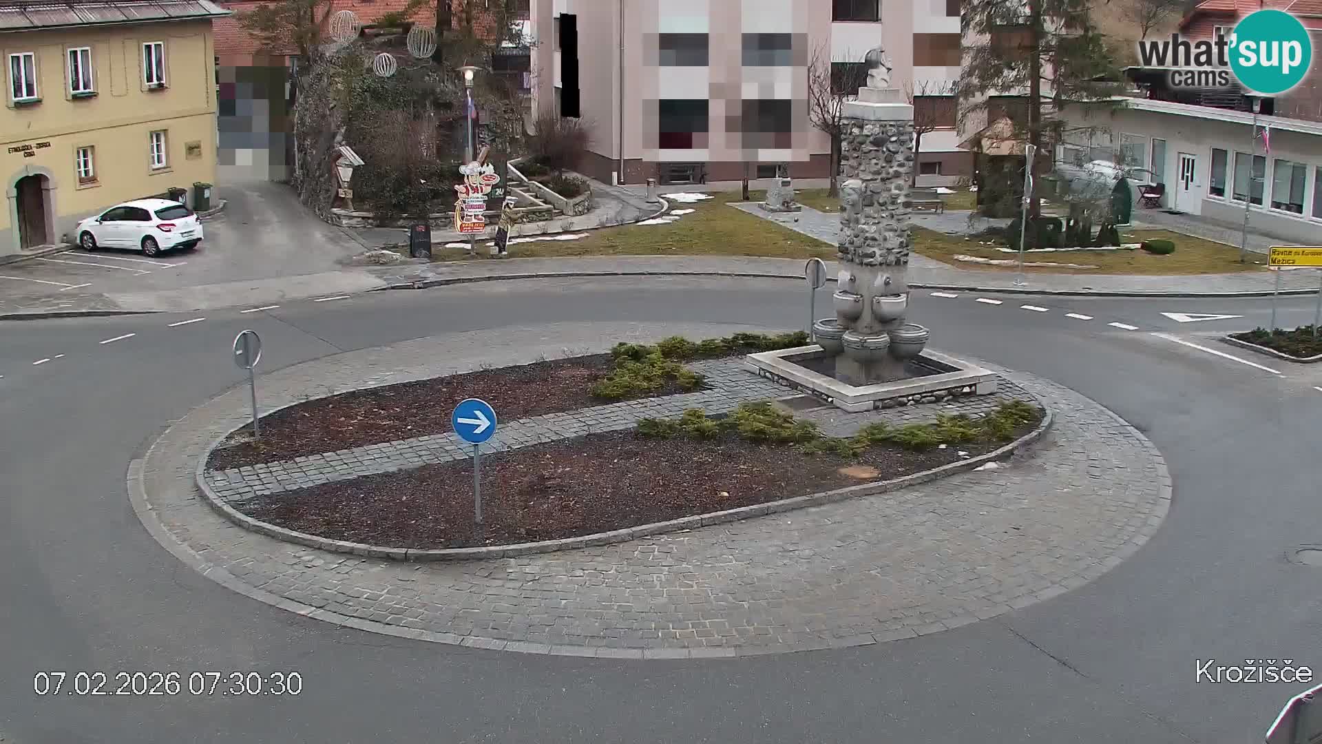 Črna na Koroškem Stadtzentrum | Koroška | Slowenien