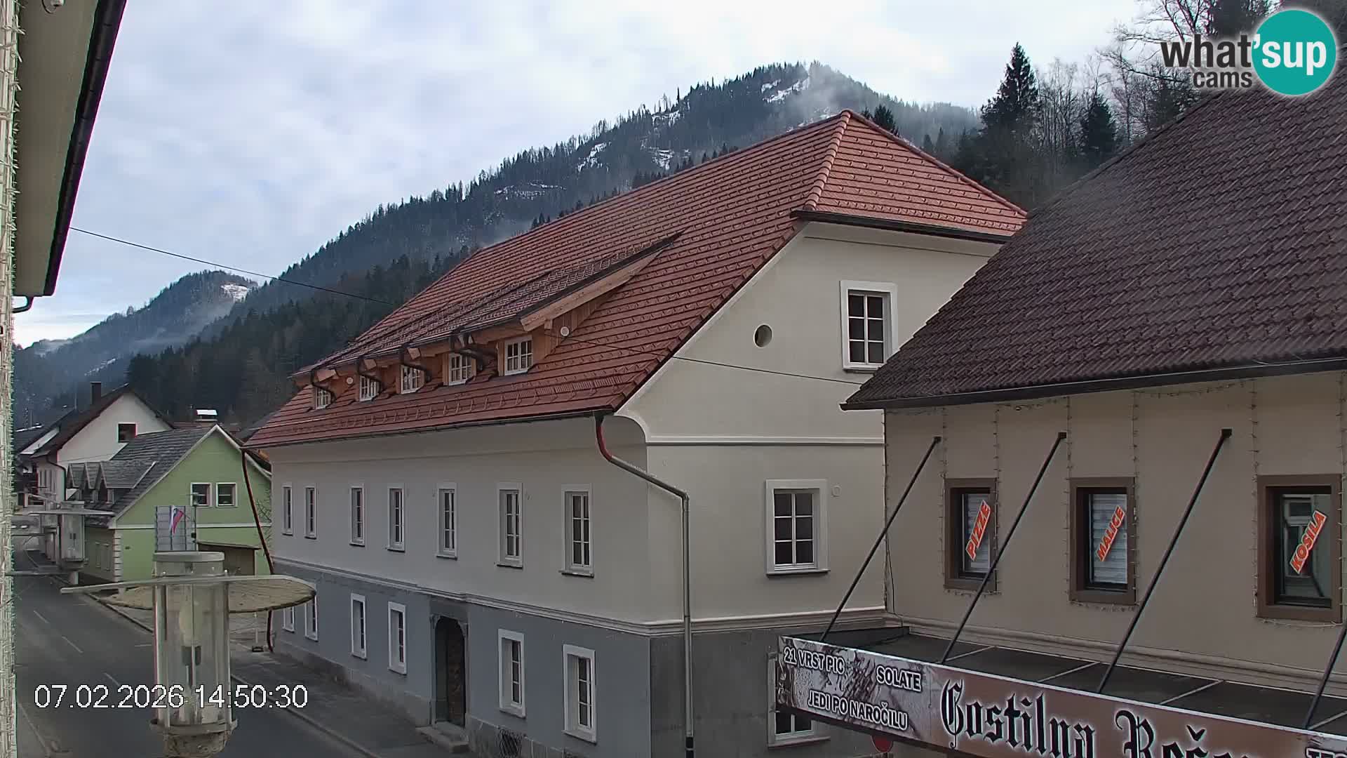 Črna na Koroškem Stadtzentrum | Koroška | Slowenien