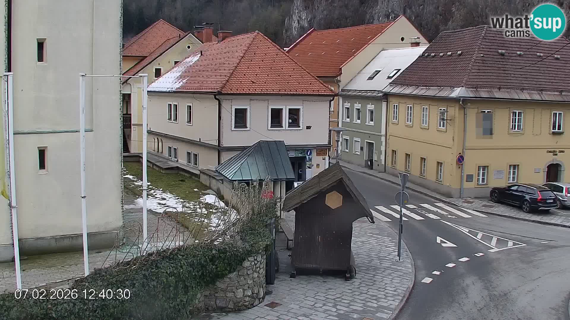Črna na Koroškem Stadtzentrum | Koroška | Slowenien