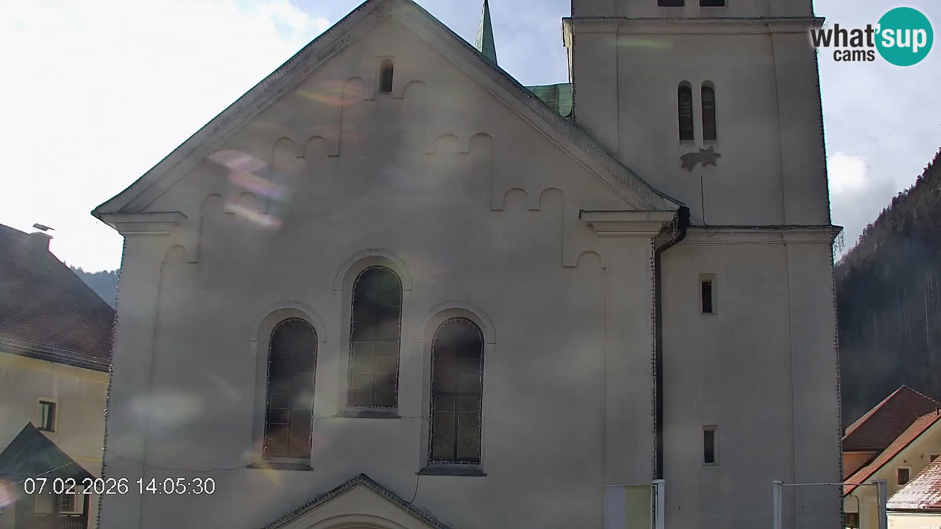 Črna na Koroškem Stadtzentrum | Koroška | Slowenien