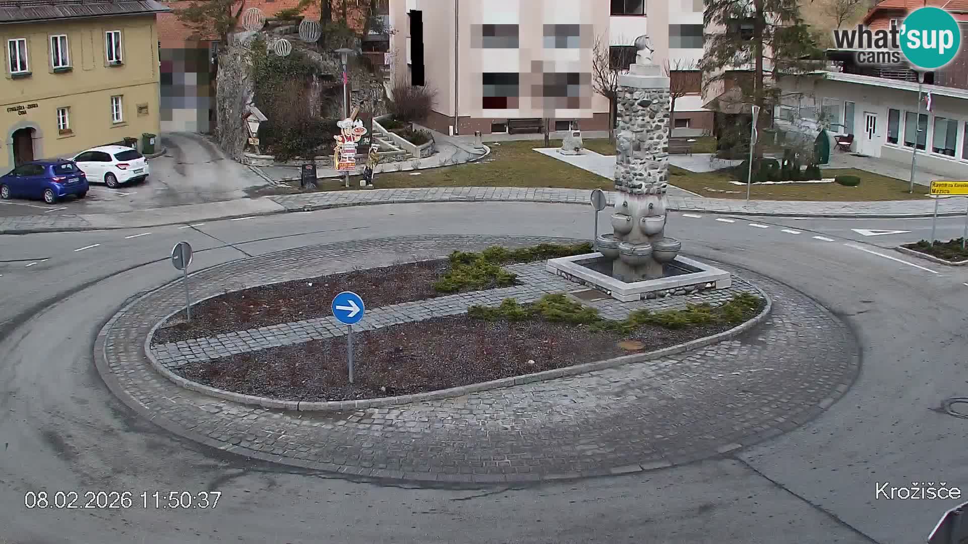Črna na Koroškem Stadtzentrum | Koroška | Slowenien