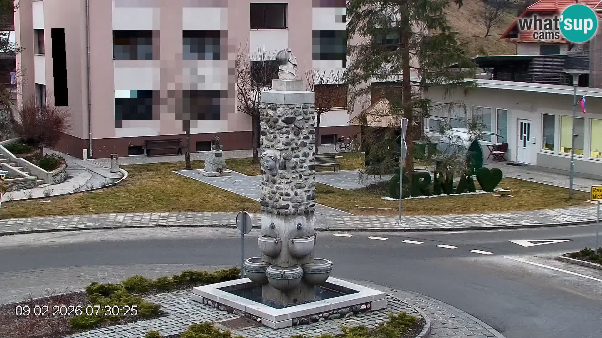 Črna na Koroškem Stadtzentrum | Koroška | Slowenien