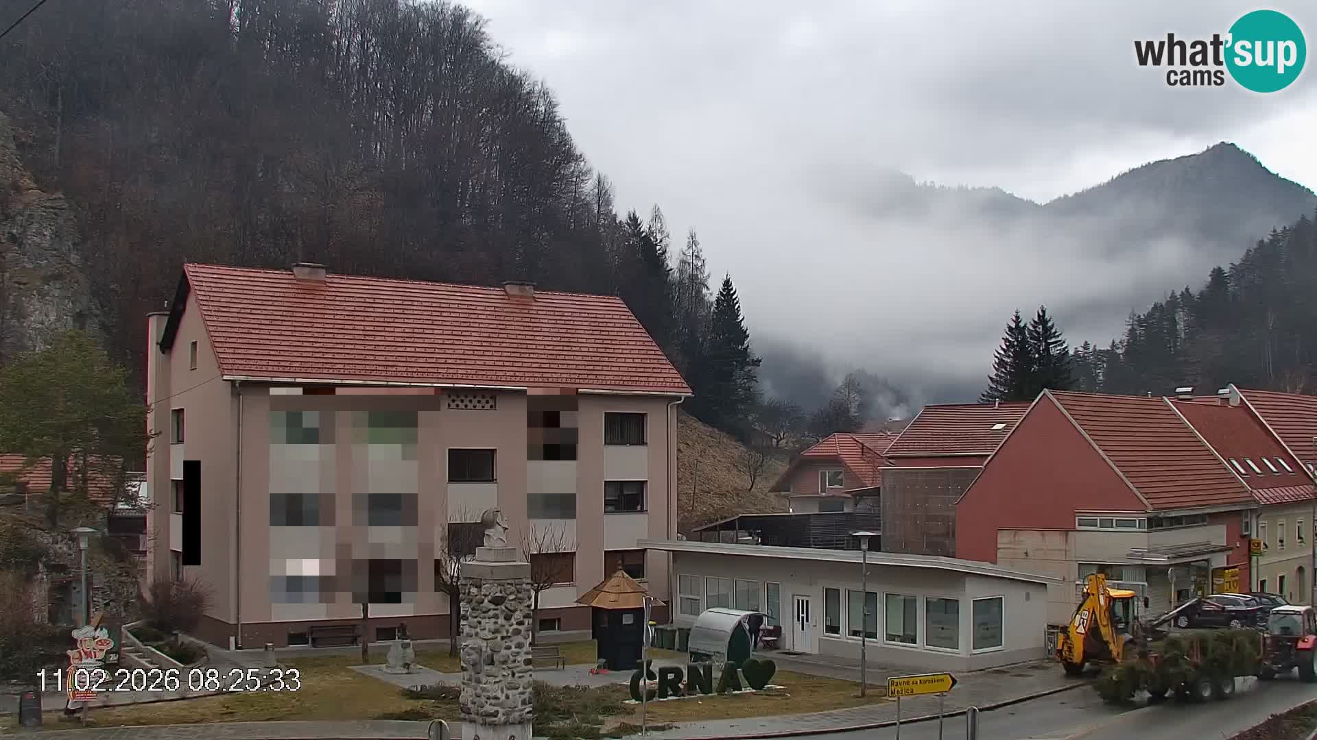 Črna na Koroškem Stadtzentrum | Koroška | Slowenien