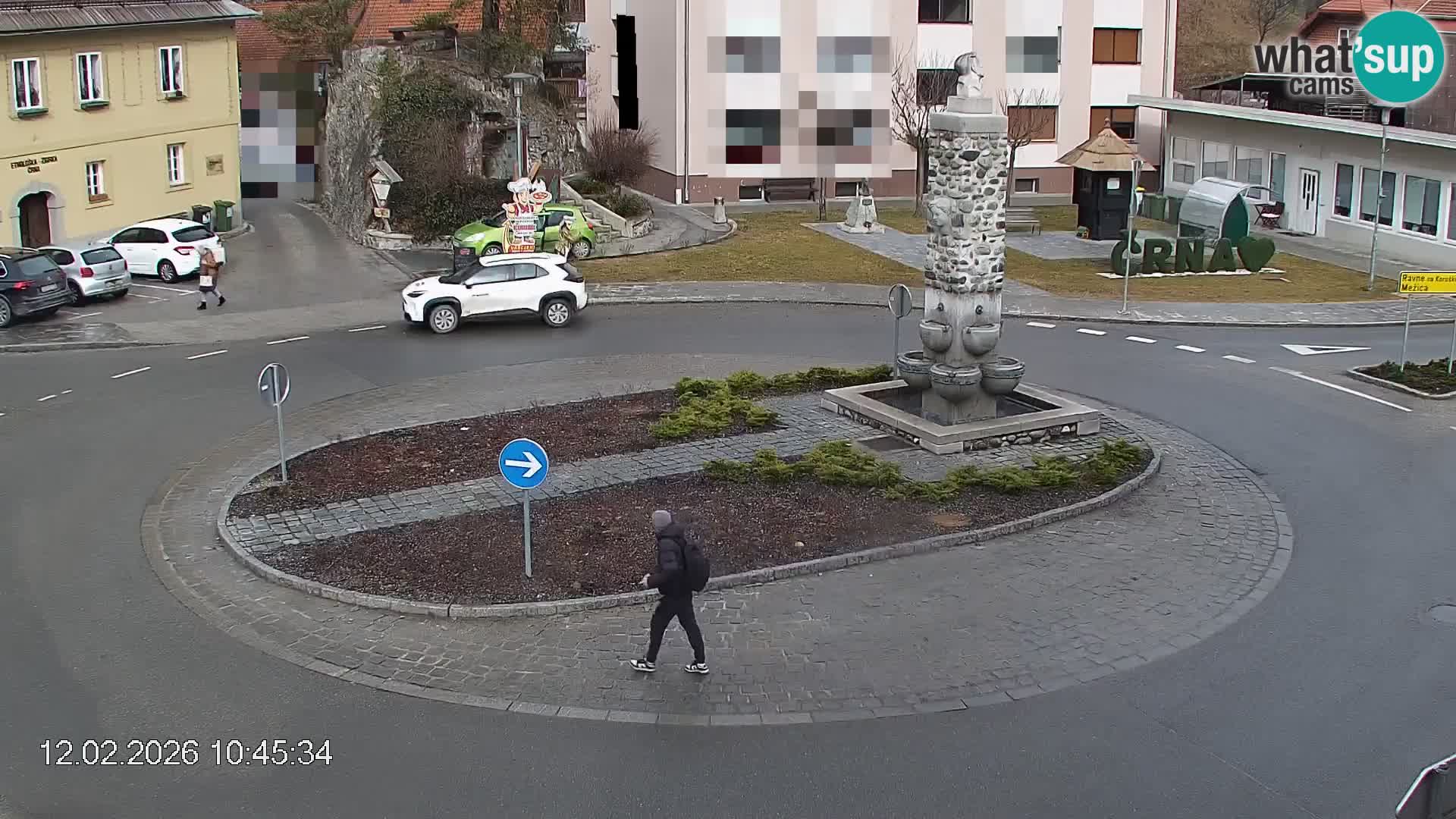 Črna na Koroškem Stadtzentrum | Koroška | Slowenien