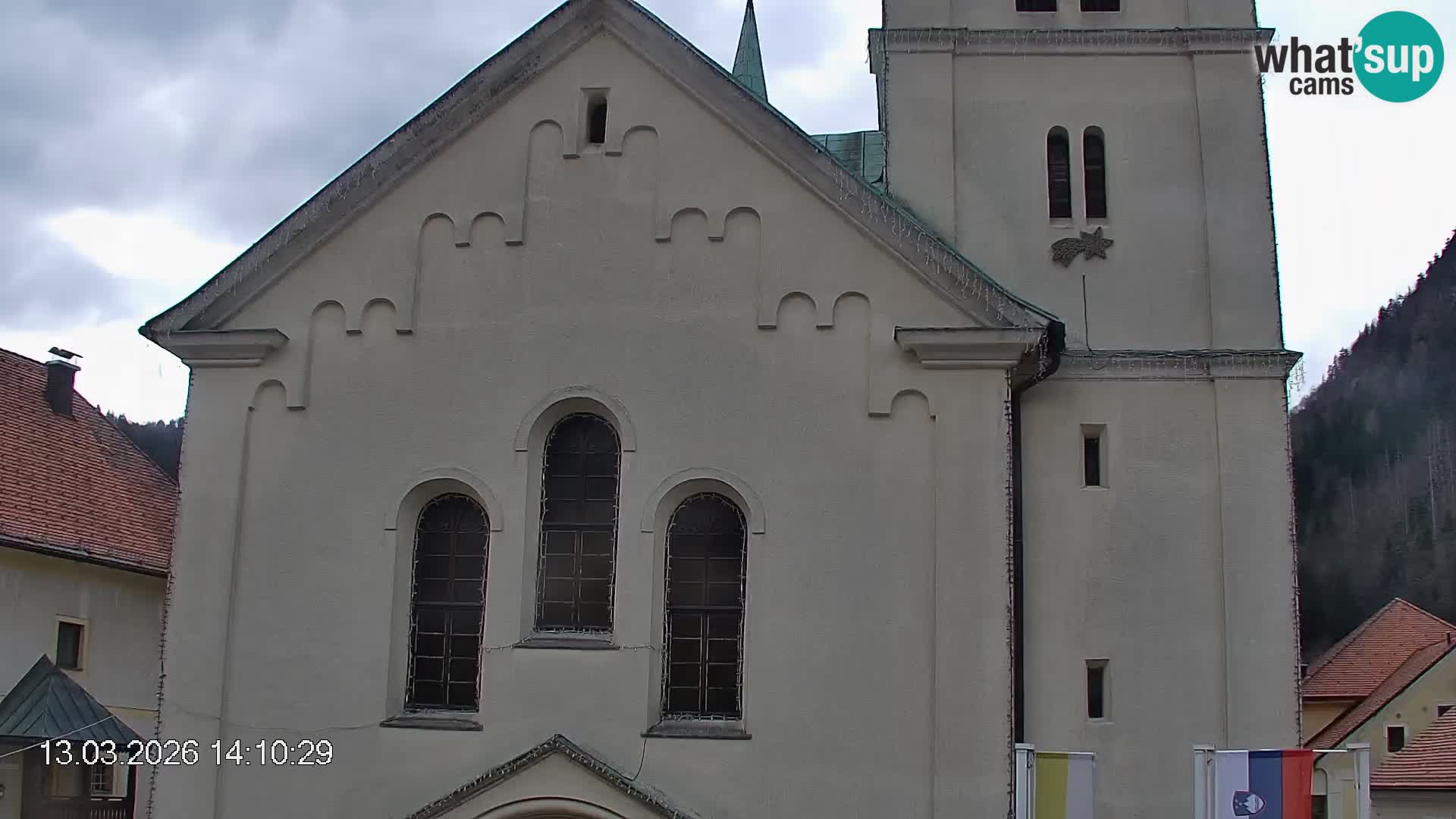 Črna na Koroškem Stadtzentrum | Koroška | Slowenien
