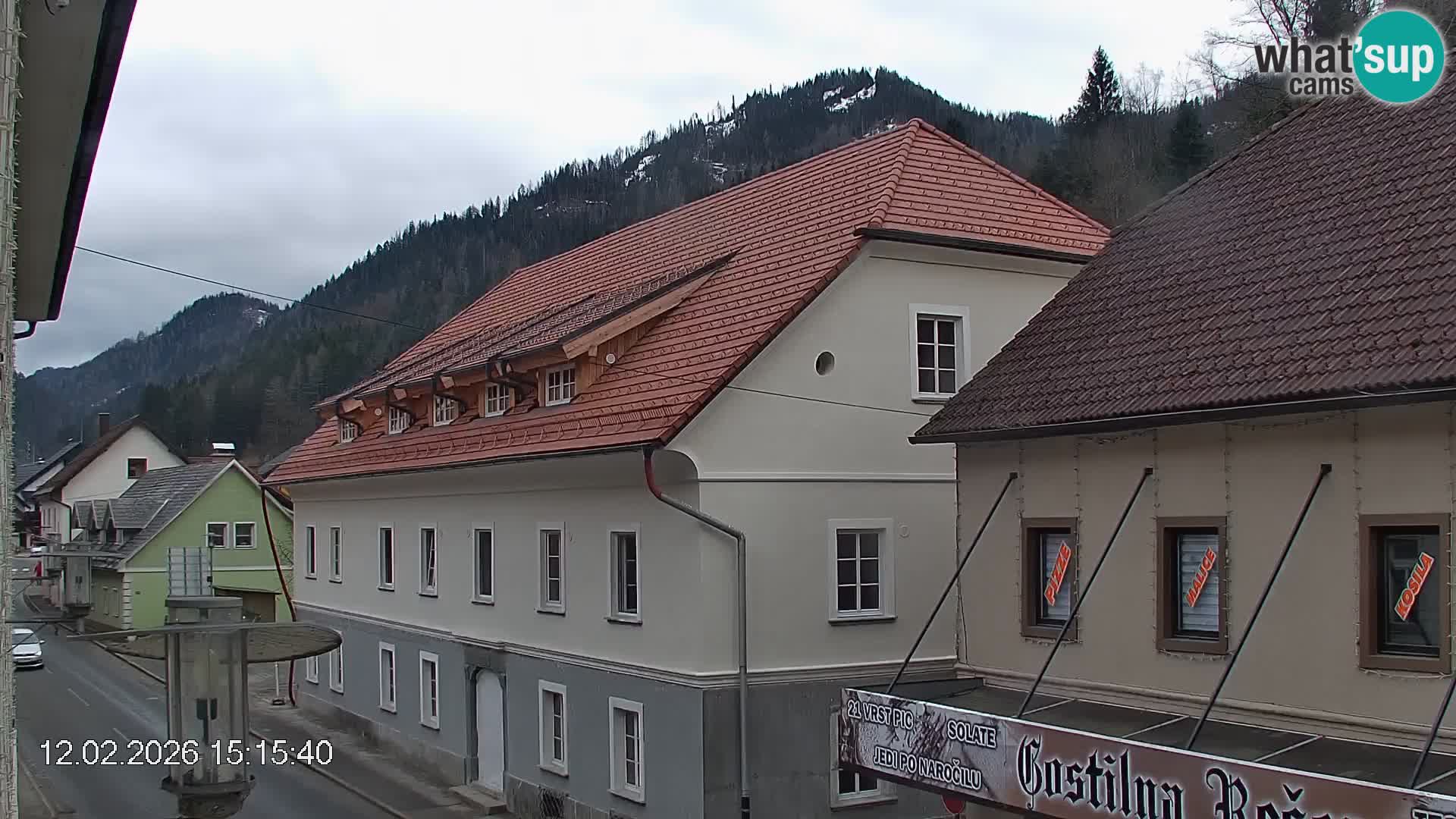 Črna na Koroškem Stadtzentrum | Koroška | Slowenien