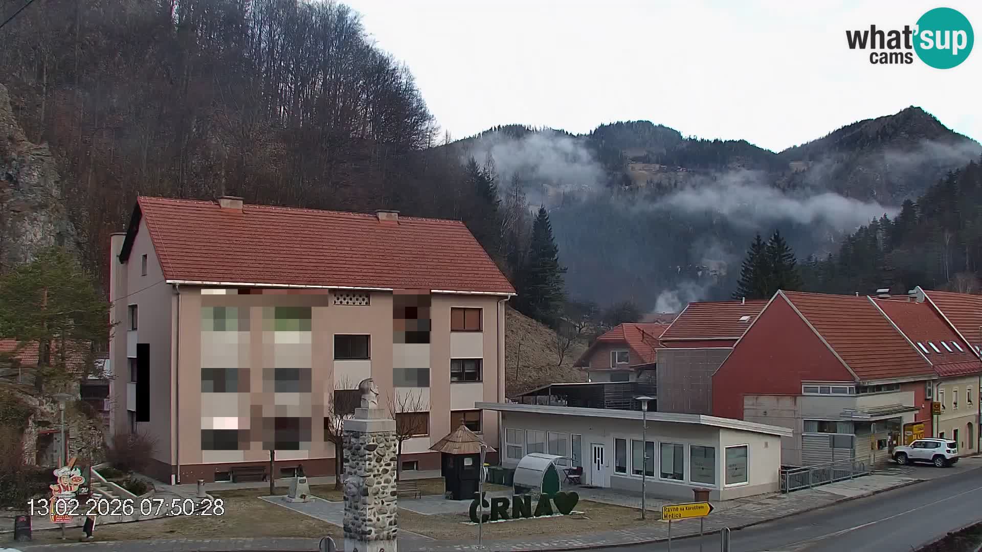 Črna na Koroškem Stadtzentrum | Koroška | Slowenien