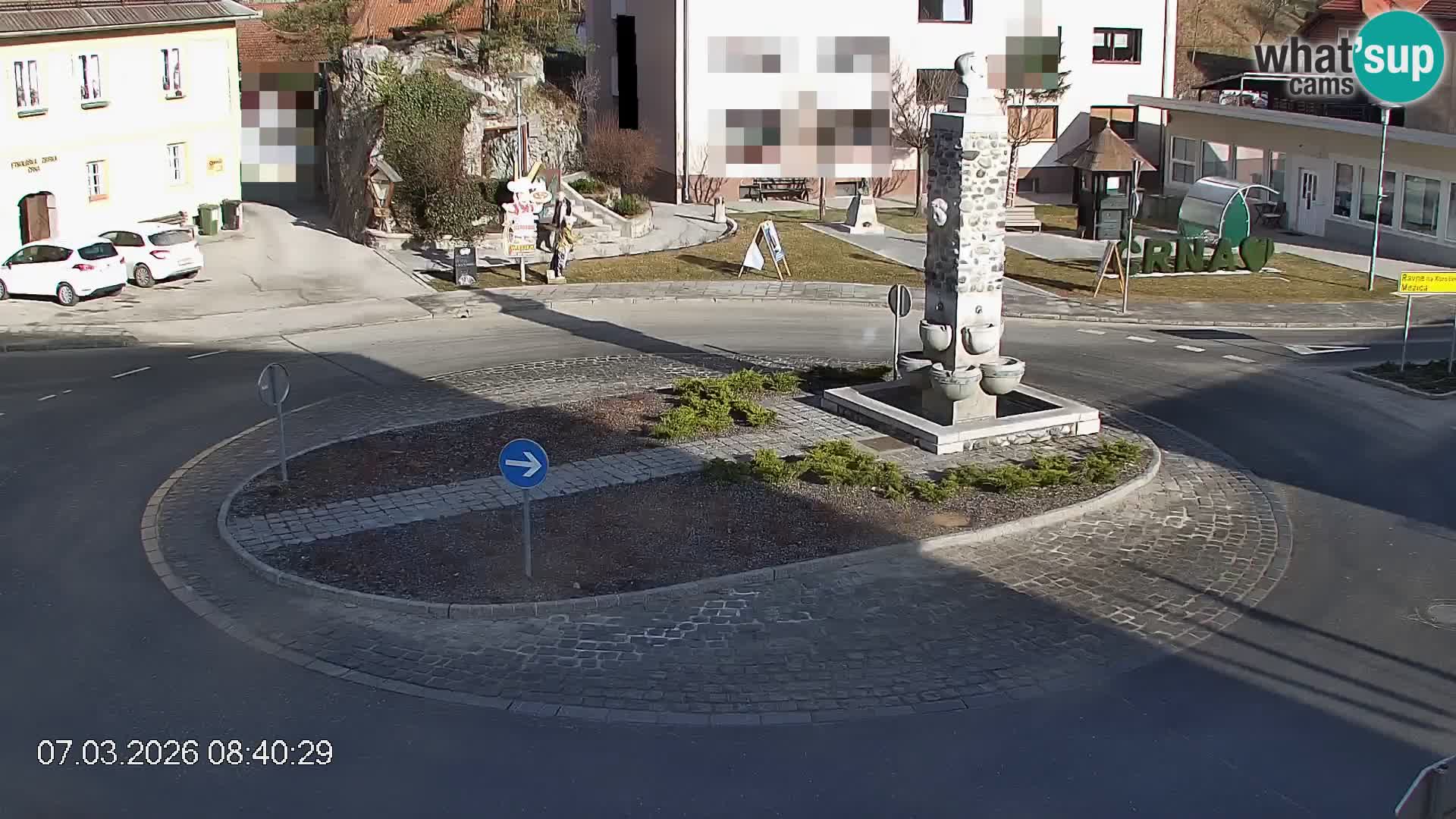 Črna na Koroškem Stadtzentrum | Koroška | Slowenien