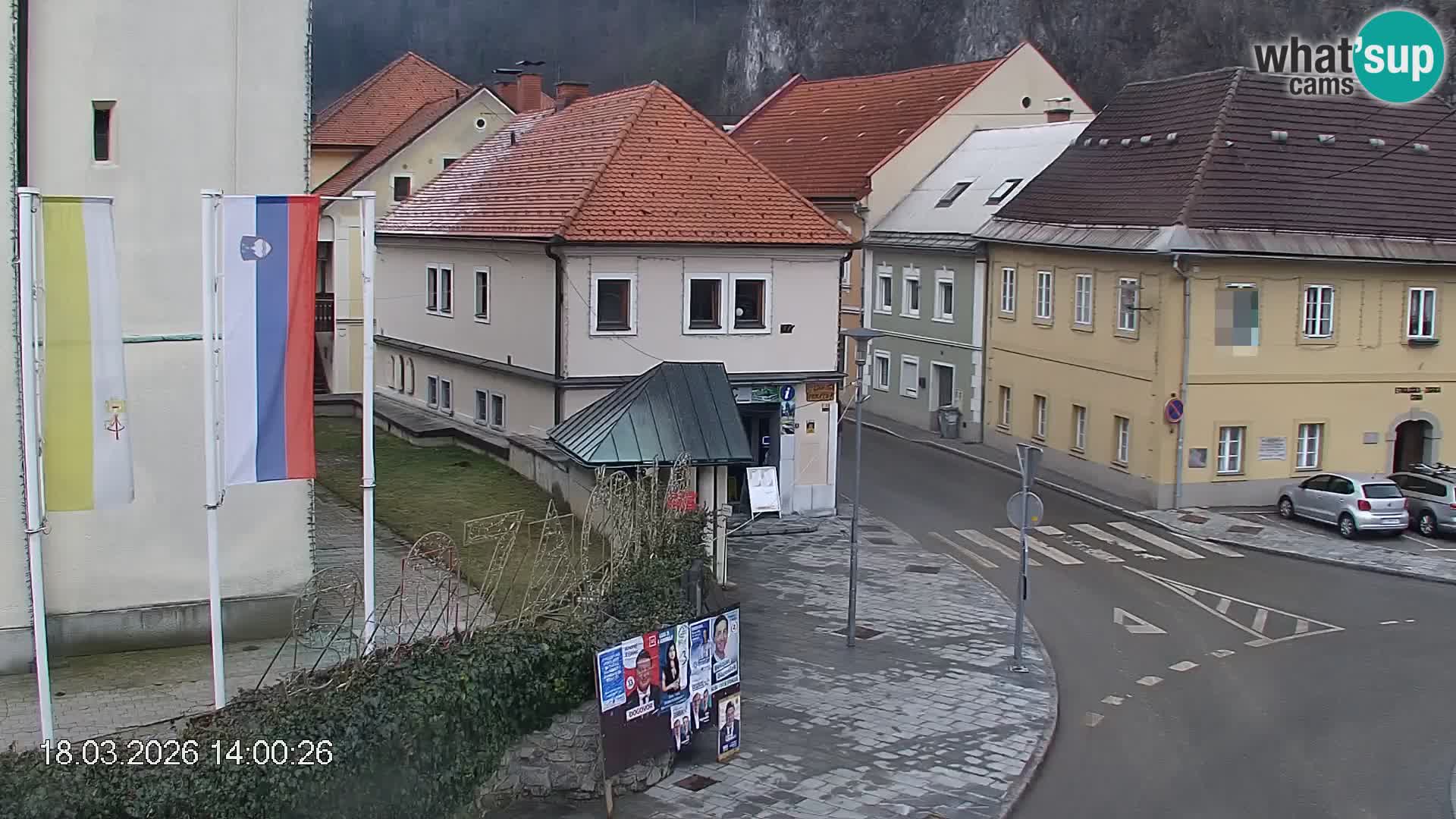 Črna na Koroškem Stadtzentrum | Koroška | Slowenien