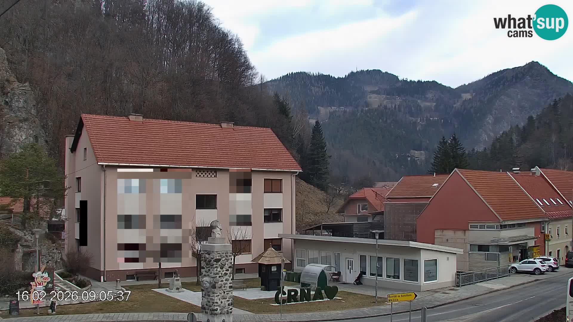 Črna na Koroškem mestno jedro | Koroška