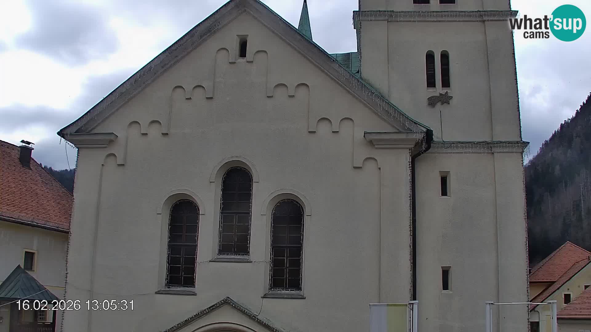 Črna na Koroškem Stadtzentrum | Koroška | Slowenien