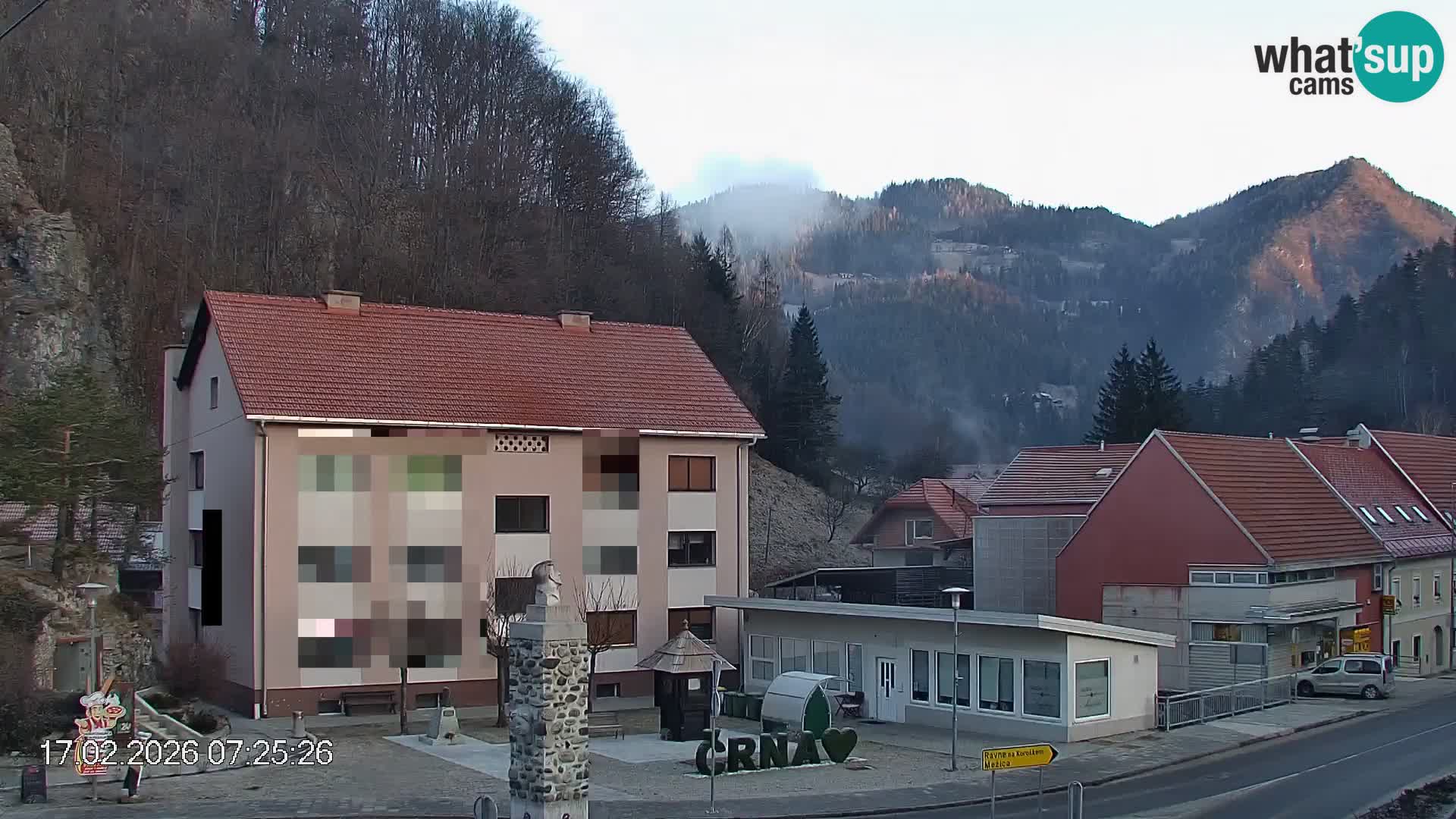 Središte grada Črne na Koroškem | Koroška | Slovenija