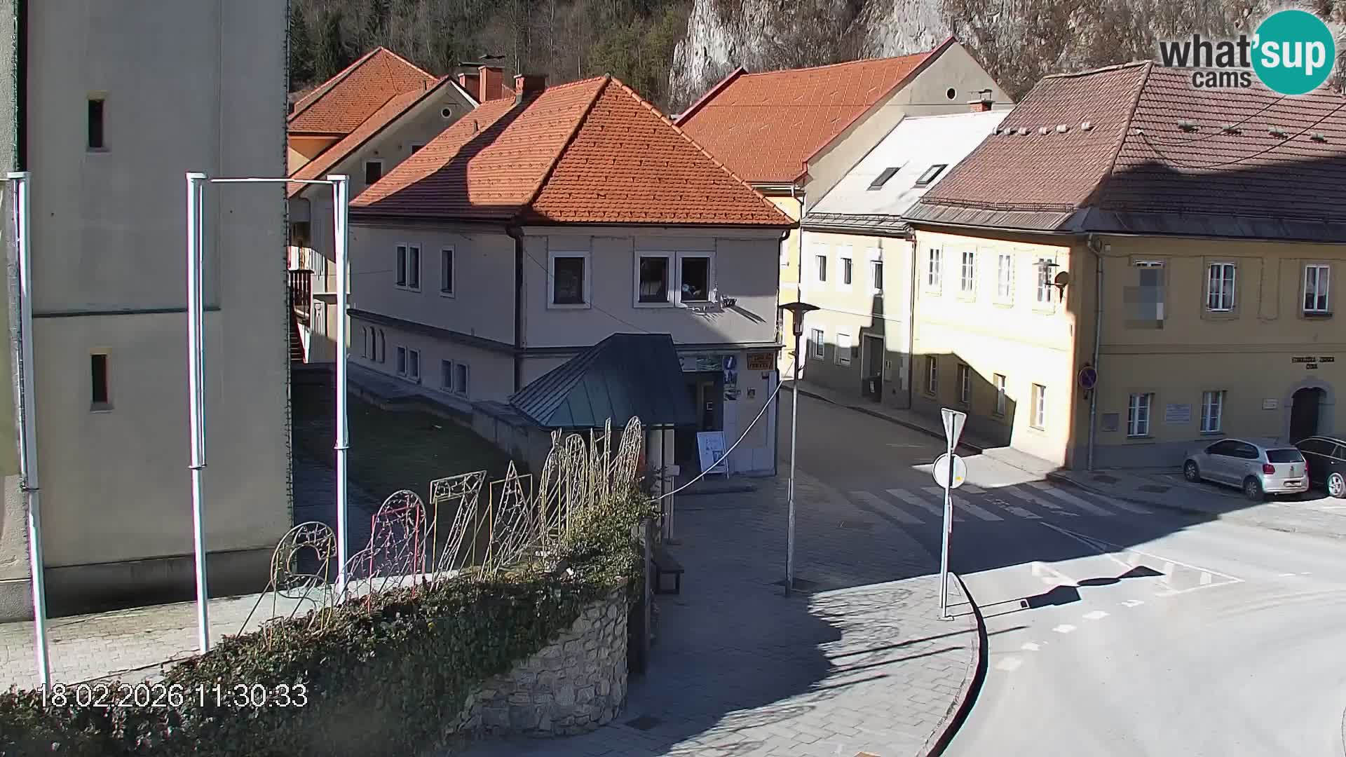 Črna na Koroškem Stadtzentrum | Koroška | Slowenien