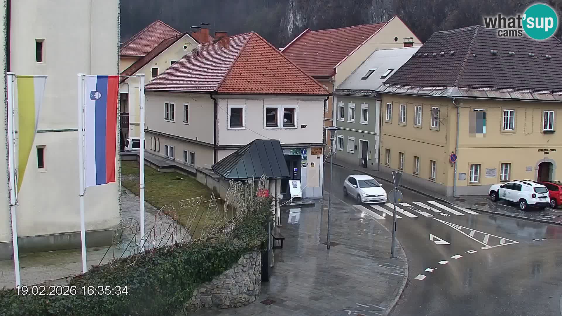 Črna na Koroškem Stadtzentrum | Koroška | Slowenien