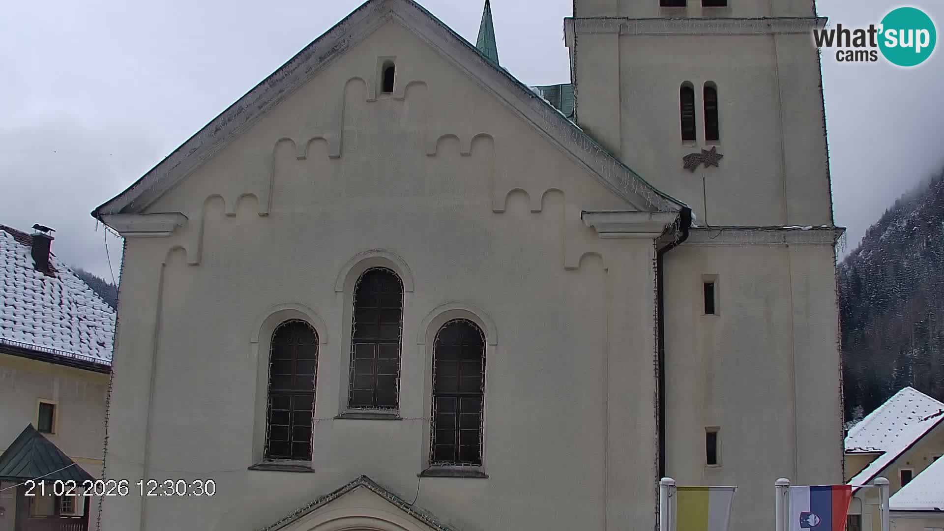 Črna na Koroškem Stadtzentrum | Koroška | Slowenien
