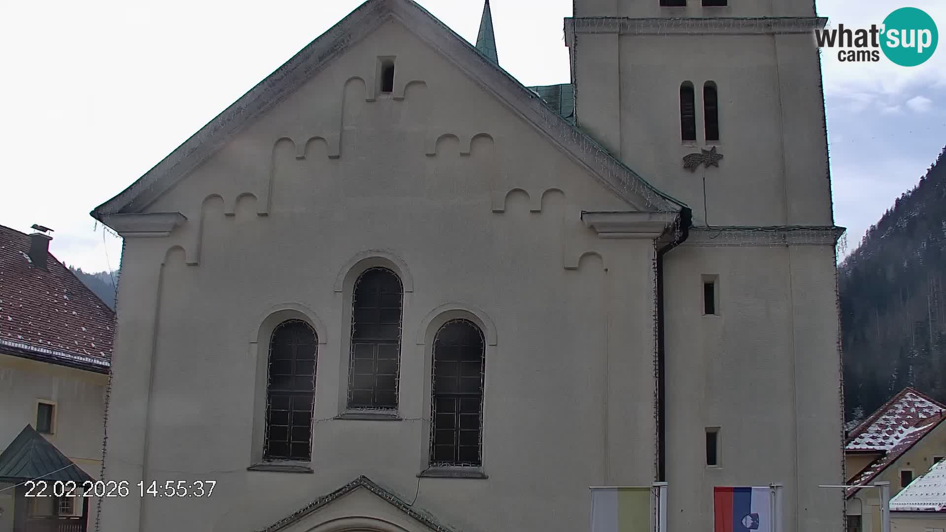 Črna na Koroškem Stadtzentrum | Koroška | Slowenien