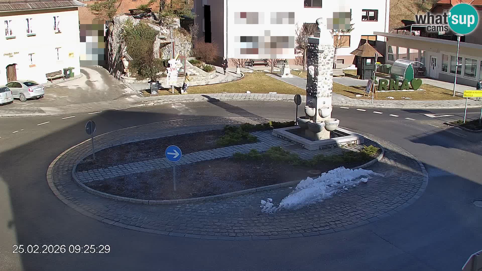 Črna na Koroškem Stadtzentrum | Koroška | Slowenien