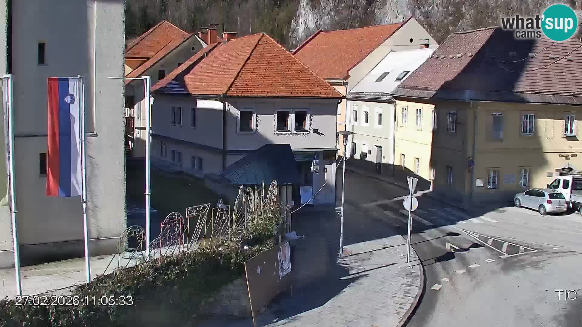 Črna na Koroškem Stadtzentrum | Koroška | Slowenien