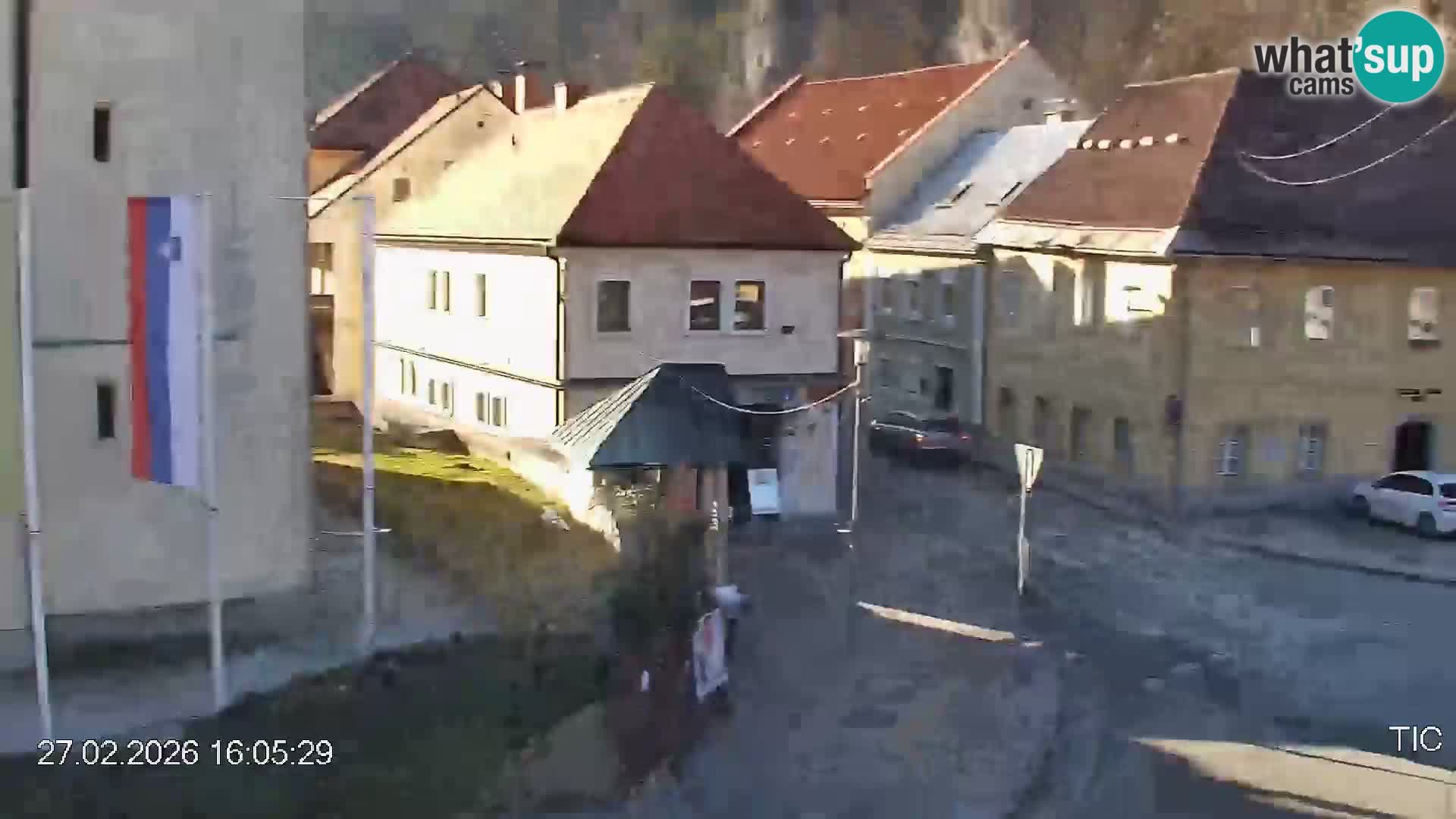 Črna na Koroškem Stadtzentrum | Koroška | Slowenien