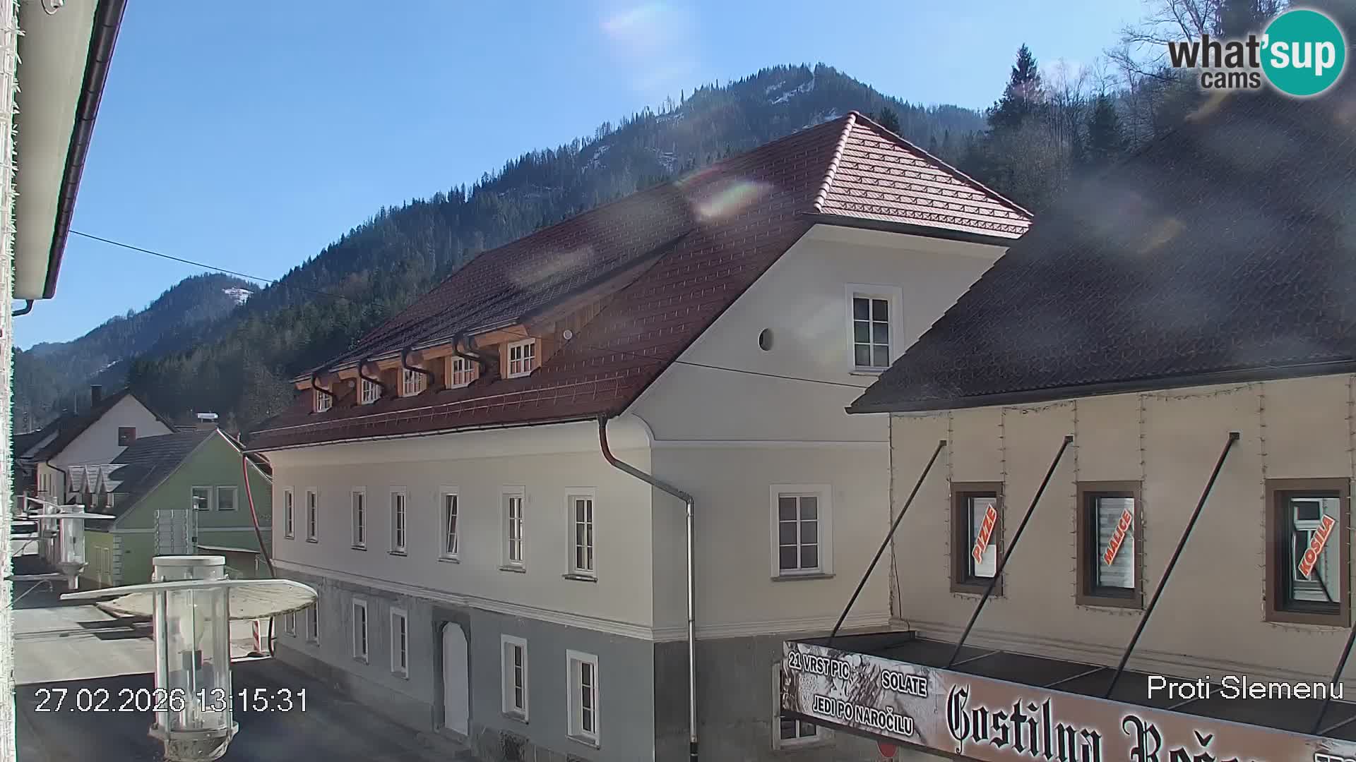 Črna na Koroškem Stadtzentrum | Koroška | Slowenien