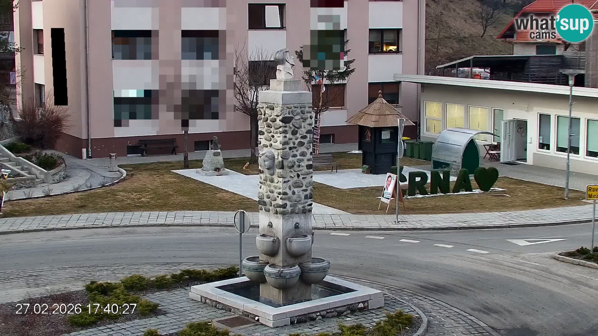 Črna na Koroškem Stadtzentrum | Koroška | Slowenien