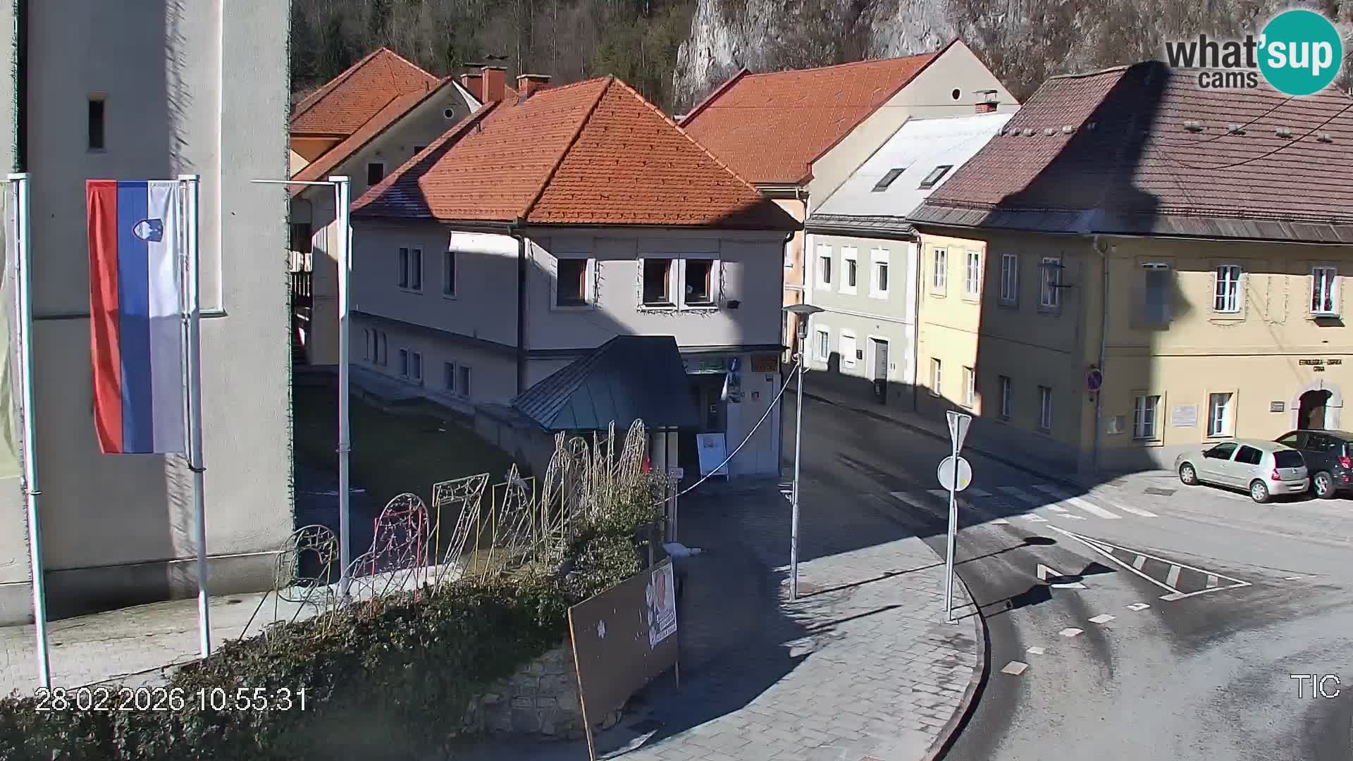 Črna na Koroškem Stadtzentrum | Koroška | Slowenien