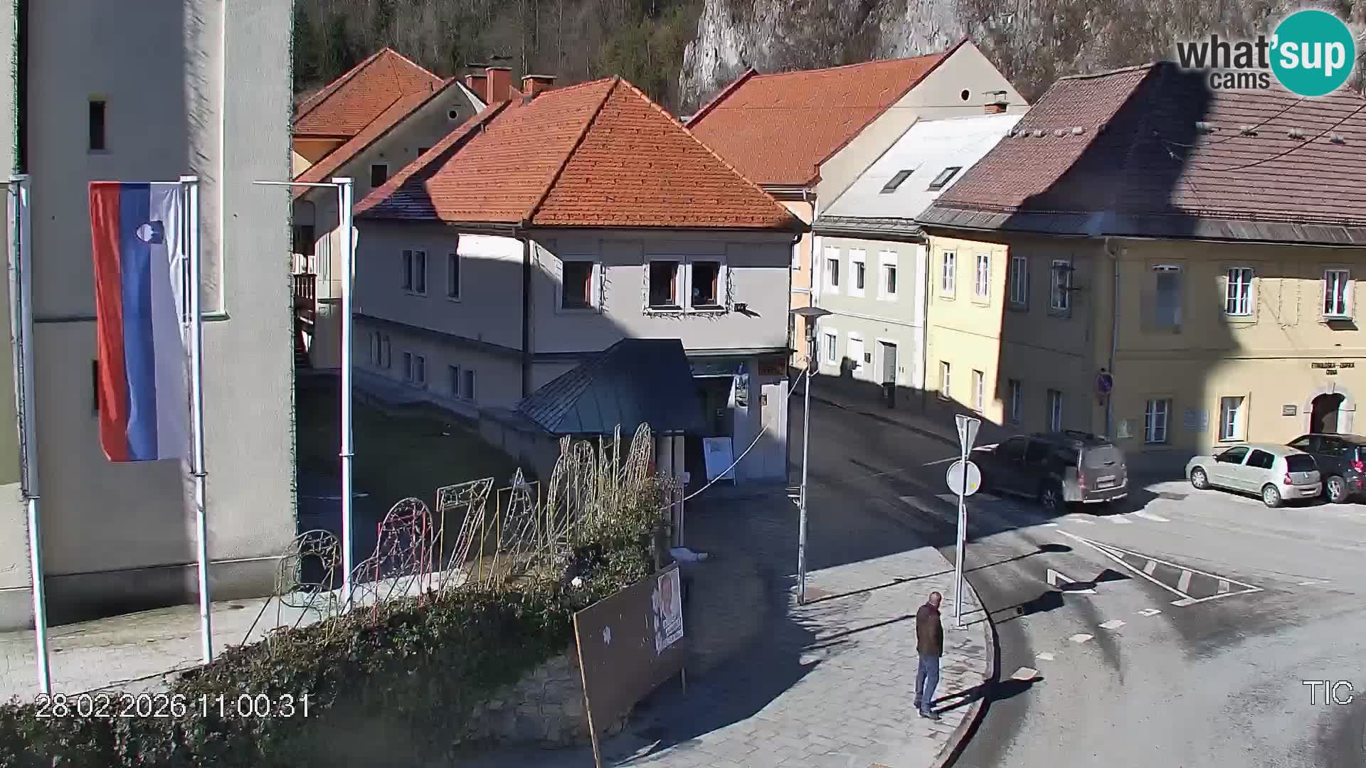 Črna na Koroškem Stadtzentrum | Koroška | Slowenien