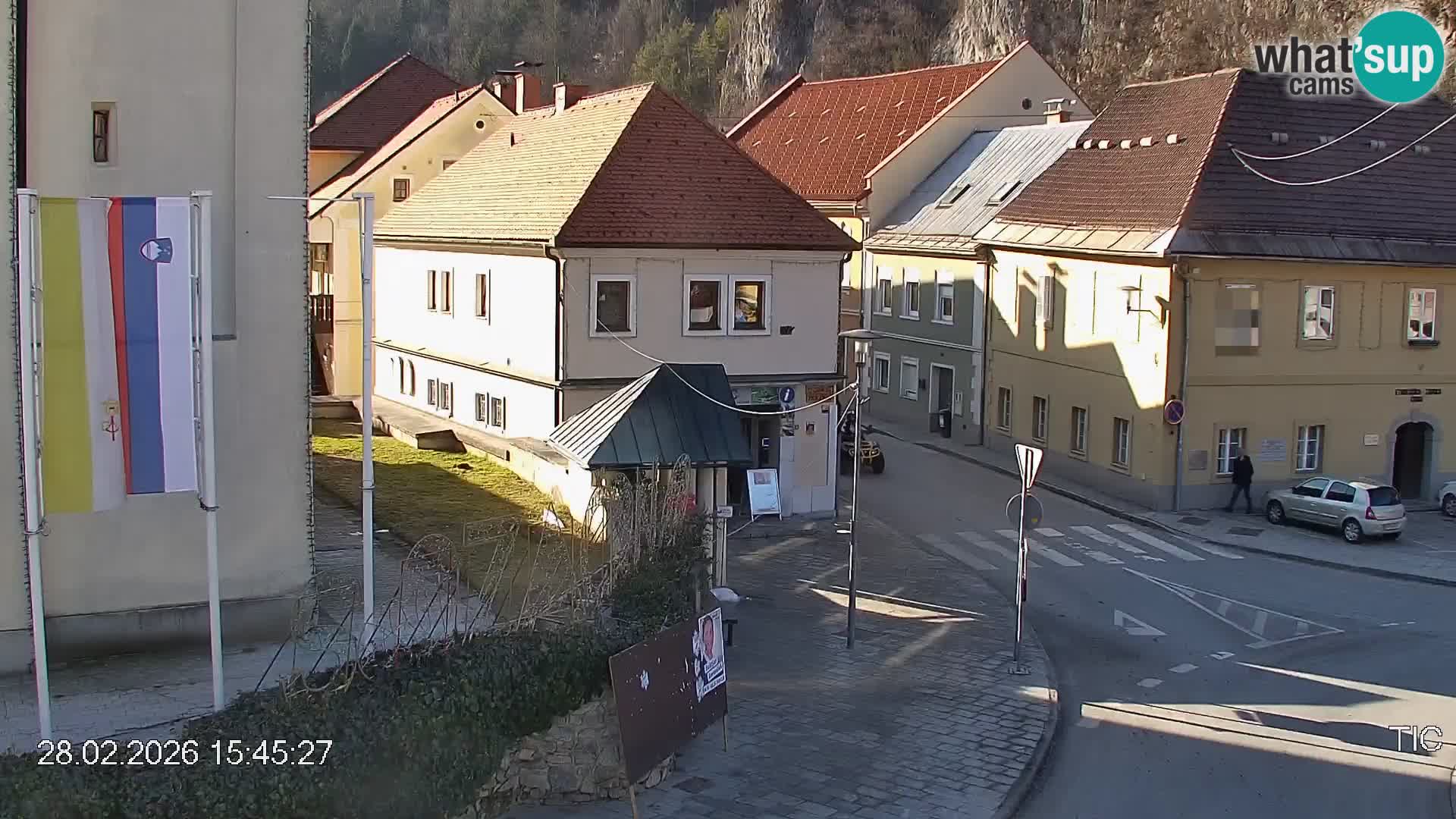 Črna na Koroškem Stadtzentrum | Koroška | Slowenien