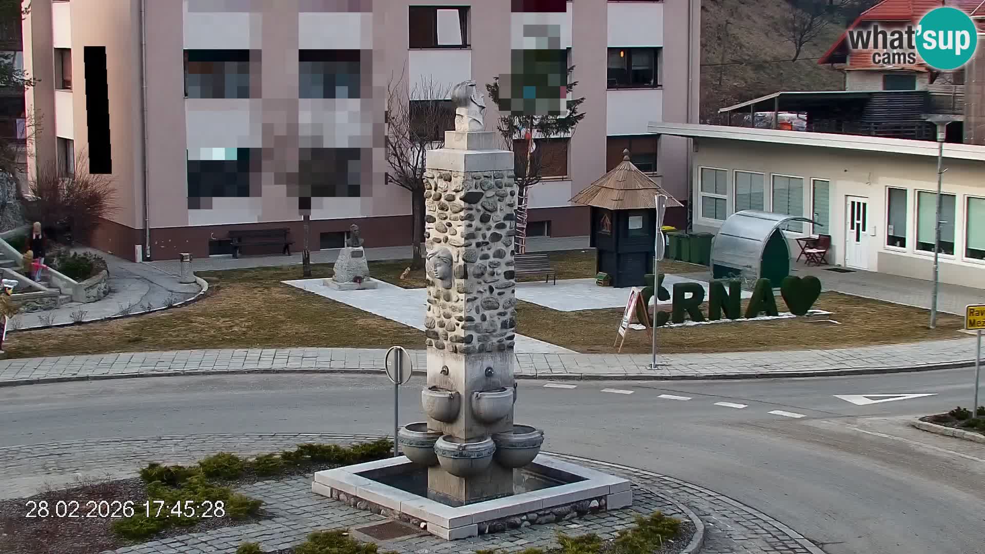 Črna na Koroškem Stadtzentrum | Koroška | Slowenien