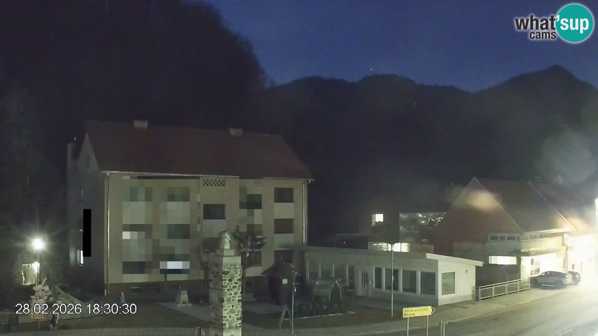 Črna na Koroškem Stadtzentrum | Koroška | Slowenien