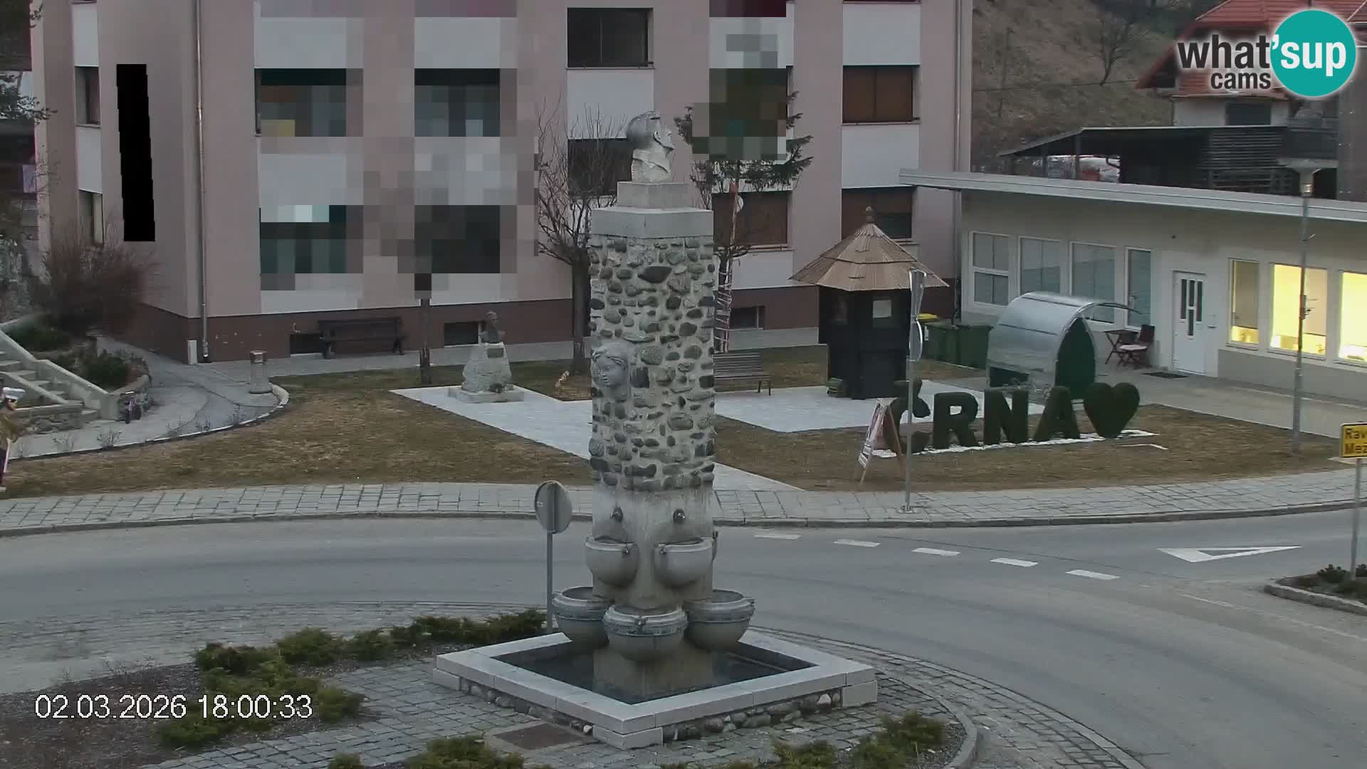 Črna na Koroškem Stadtzentrum | Koroška | Slowenien