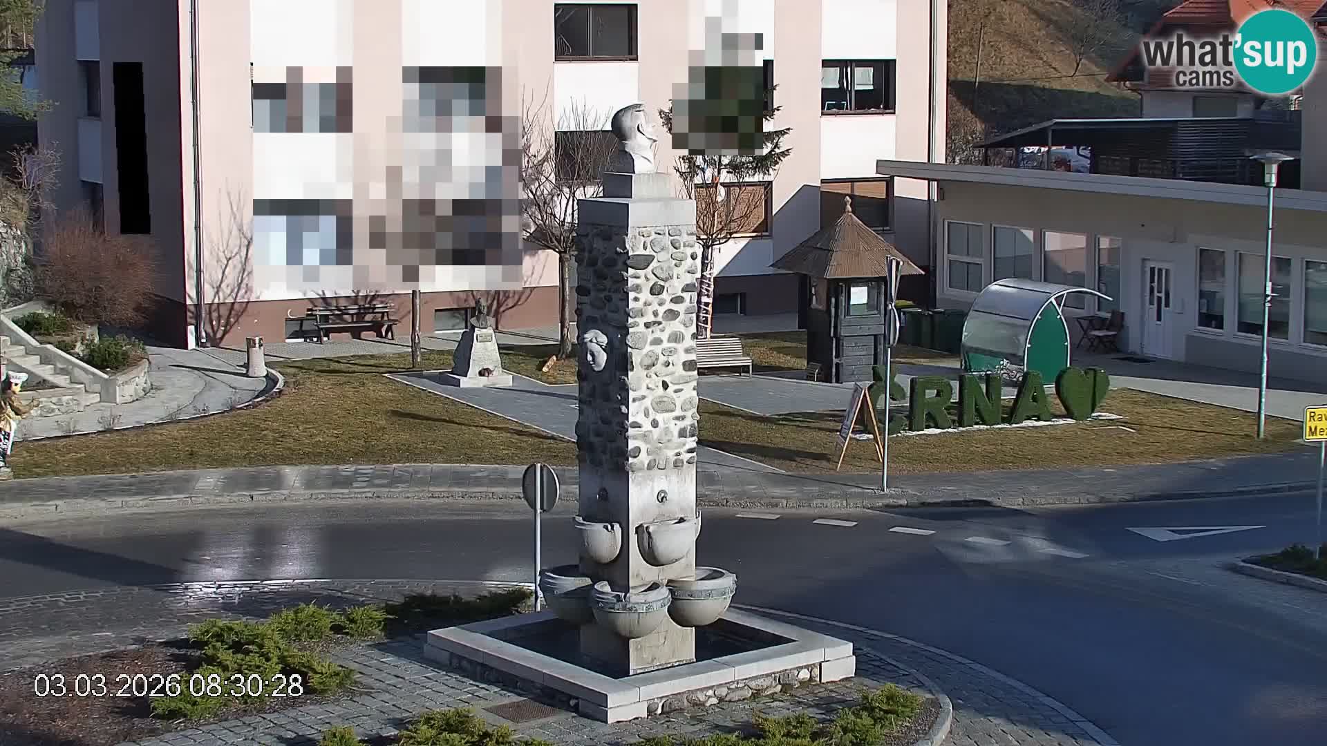 Črna na Koroškem Stadtzentrum | Koroška | Slowenien