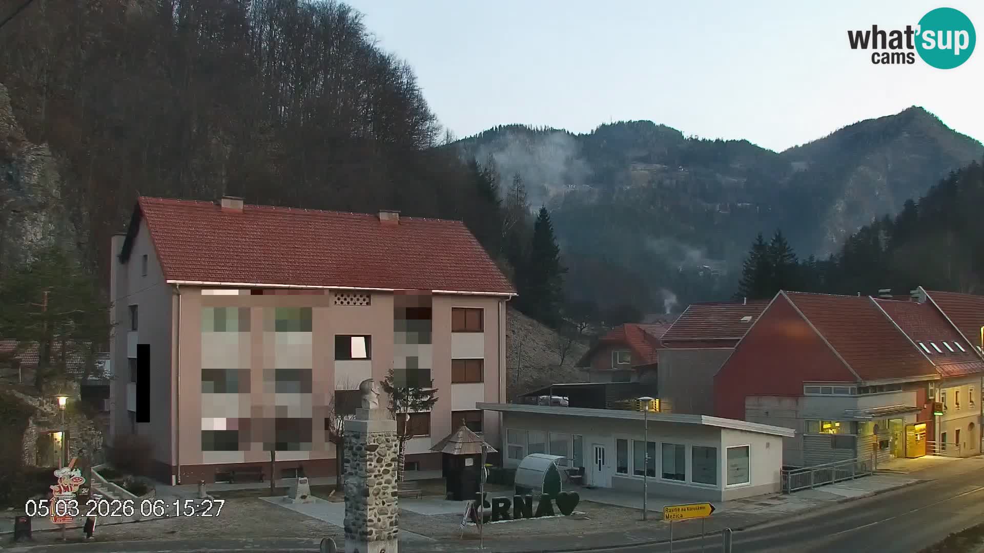 Črna na Koroškem Stadtzentrum | Koroška | Slowenien