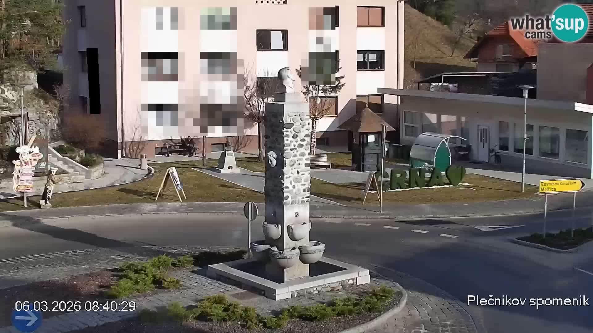 Črna na Koroškem mestno jedro | Koroška