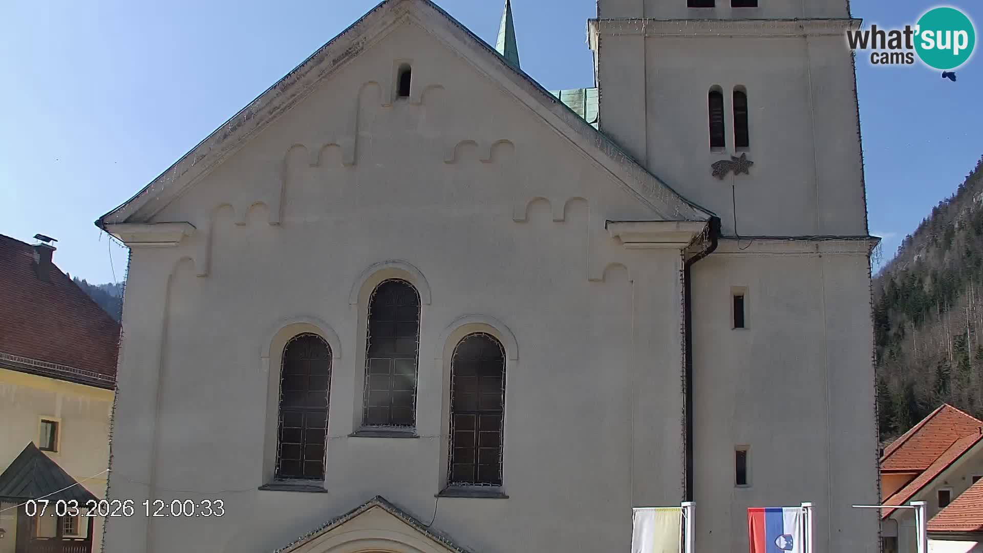 Črna na Koroškem Stadtzentrum | Koroška | Slowenien