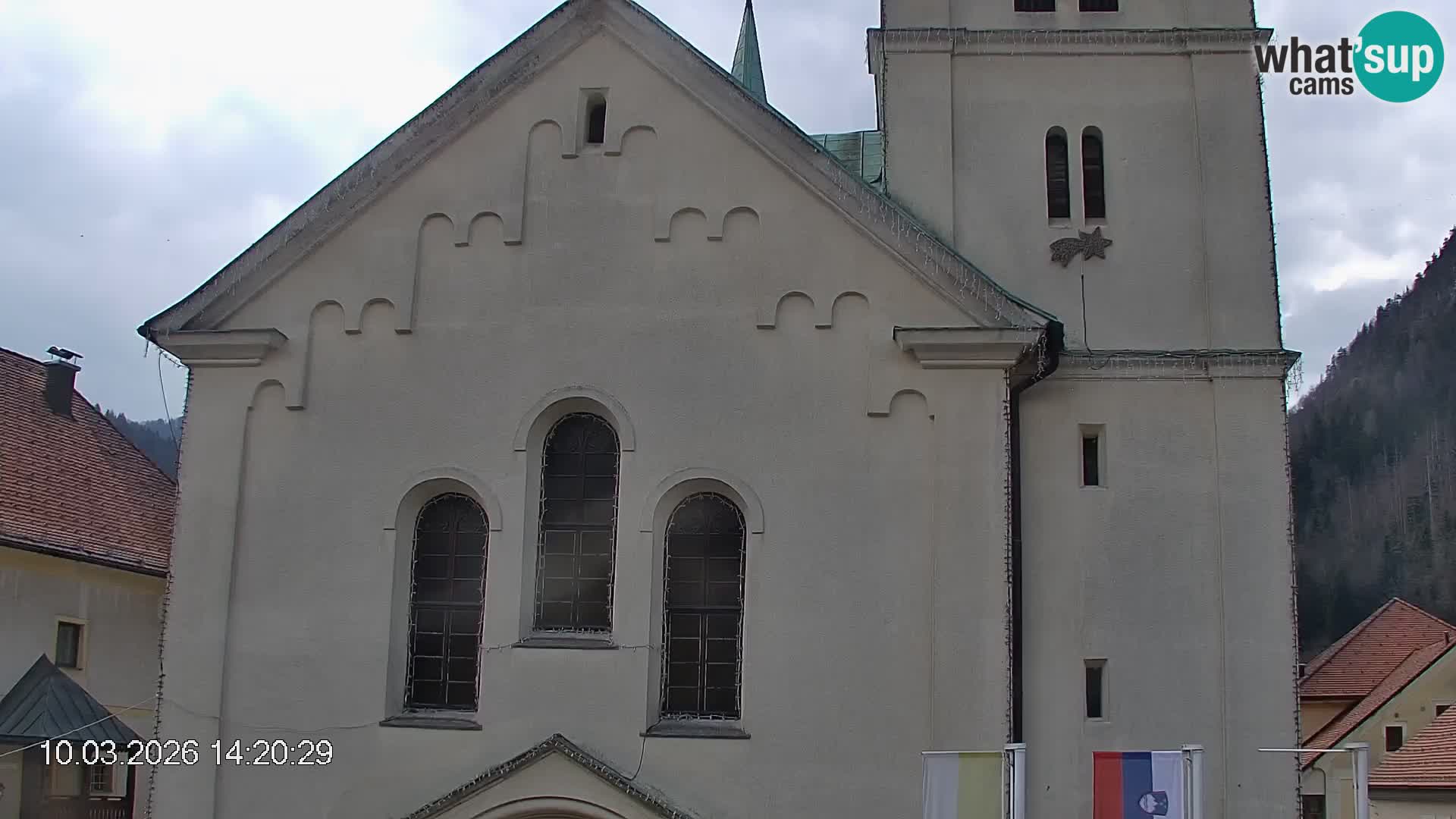 Črna na Koroškem Stadtzentrum | Koroška | Slowenien