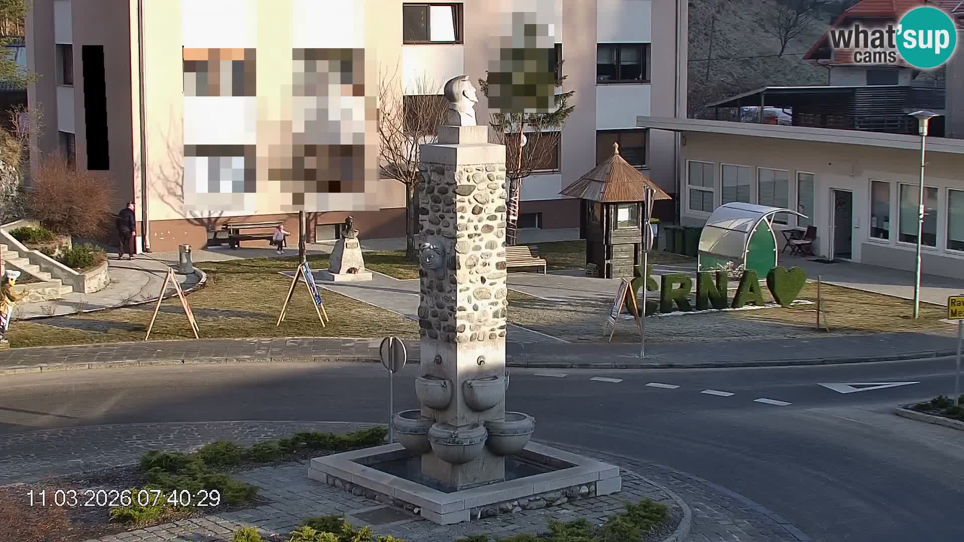 Črna na Koroškem Stadtzentrum | Koroška | Slowenien