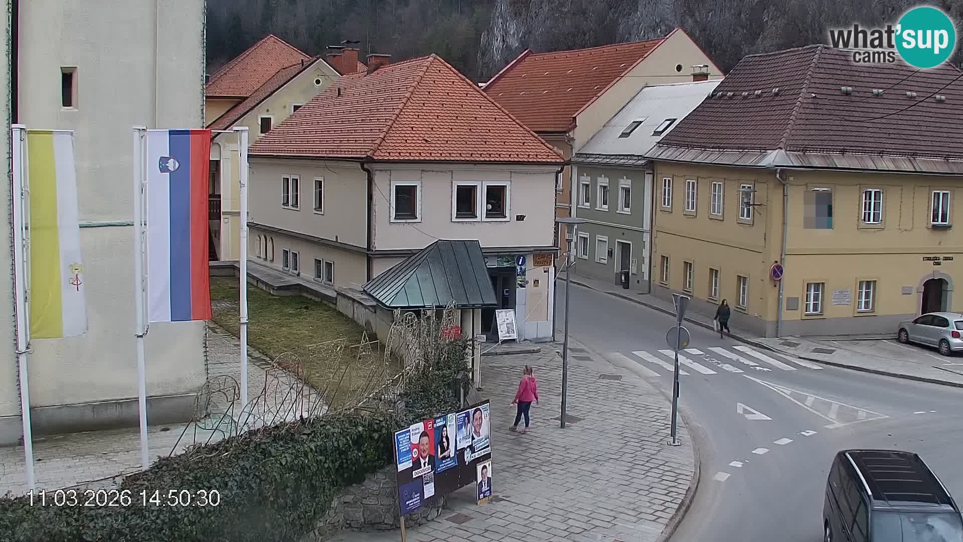 Črna na Koroškem Stadtzentrum | Koroška | Slowenien