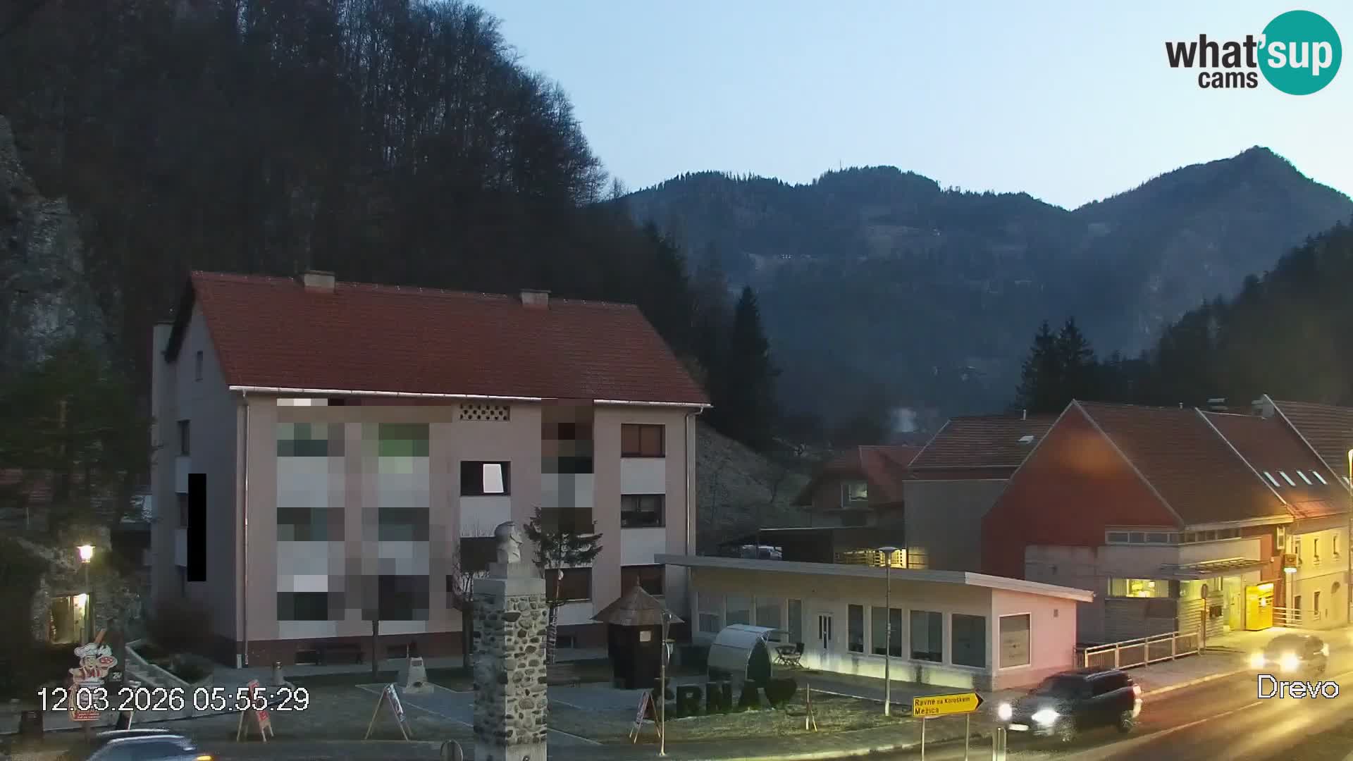 Črna na Koroškem Stadtzentrum | Koroška | Slowenien