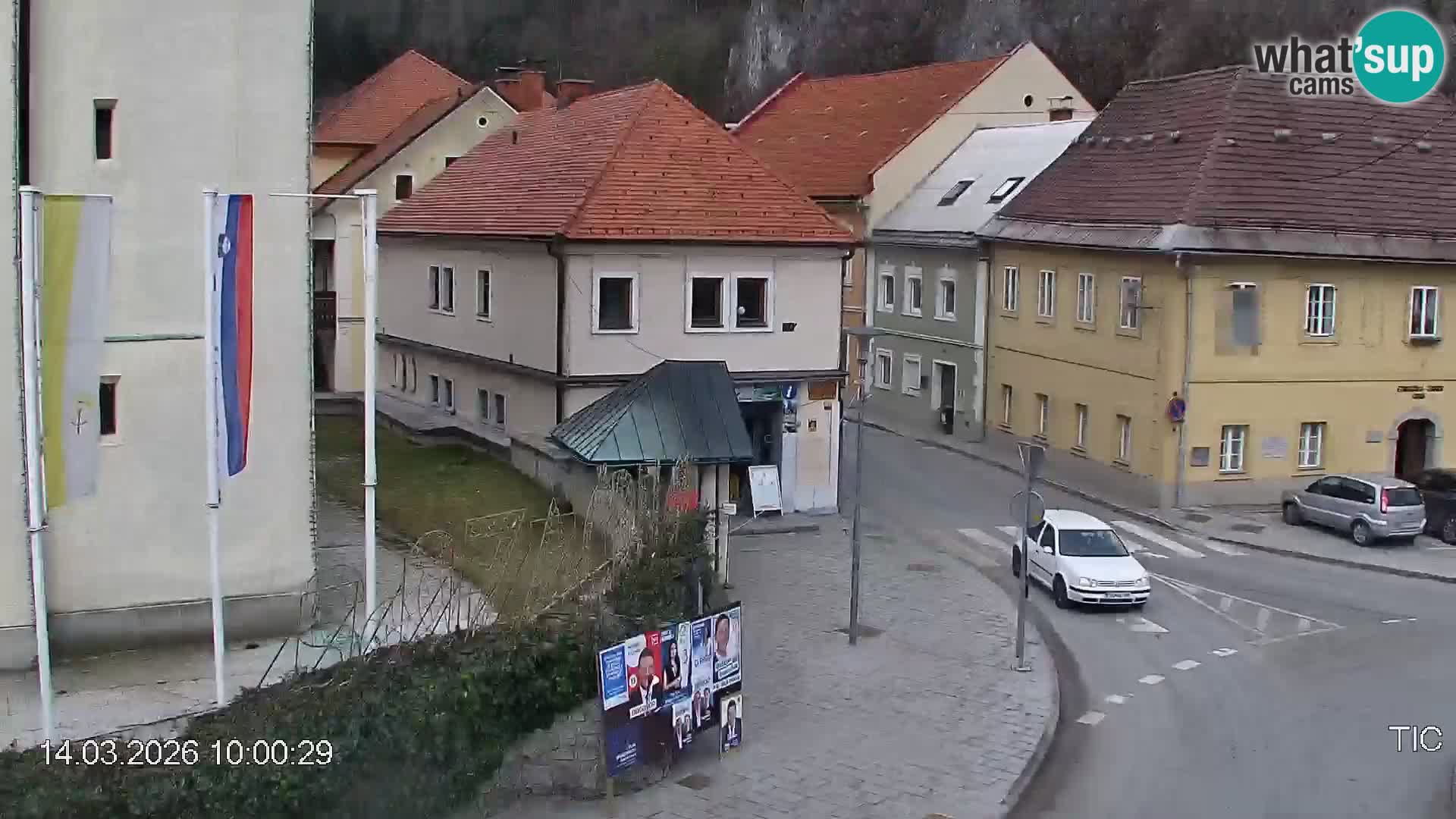 Črna na Koroškem Stadtzentrum | Koroška | Slowenien
