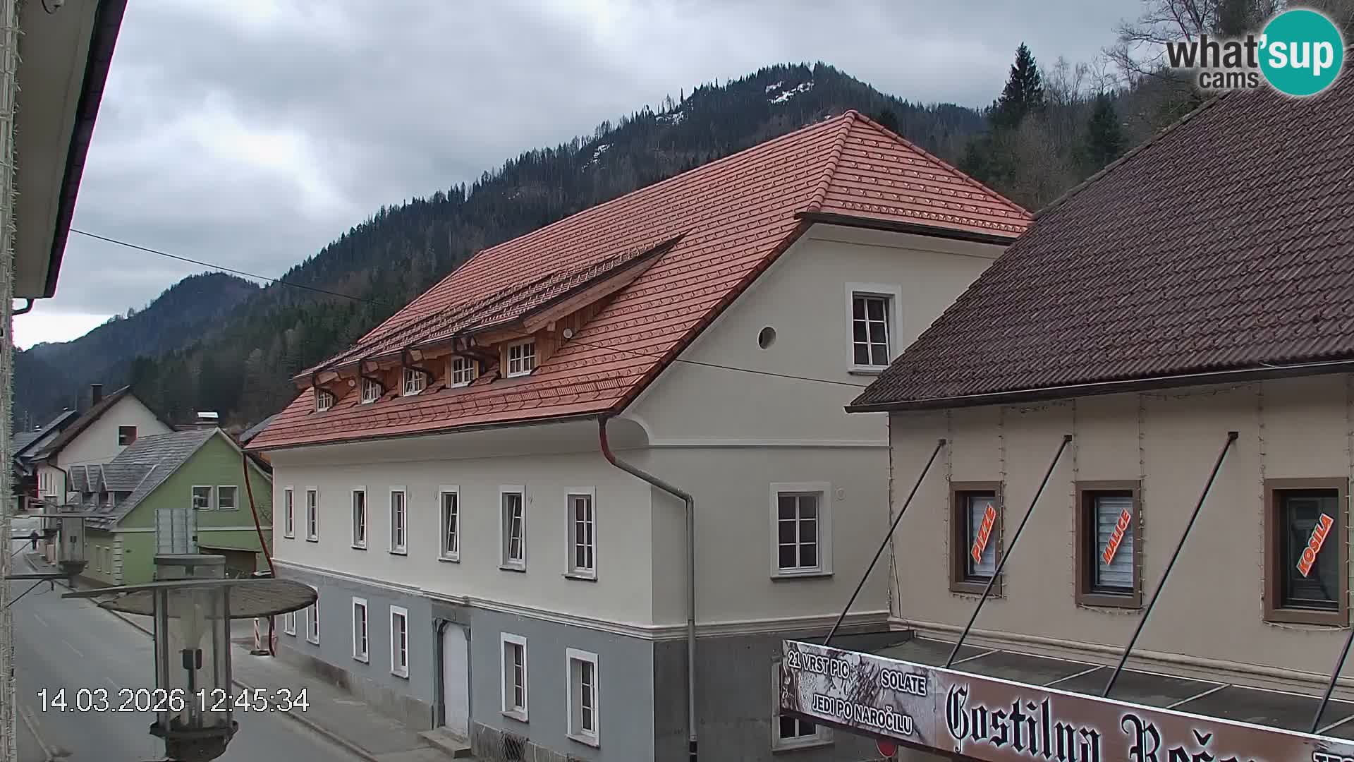 Črna na Koroškem Stadtzentrum | Koroška | Slowenien