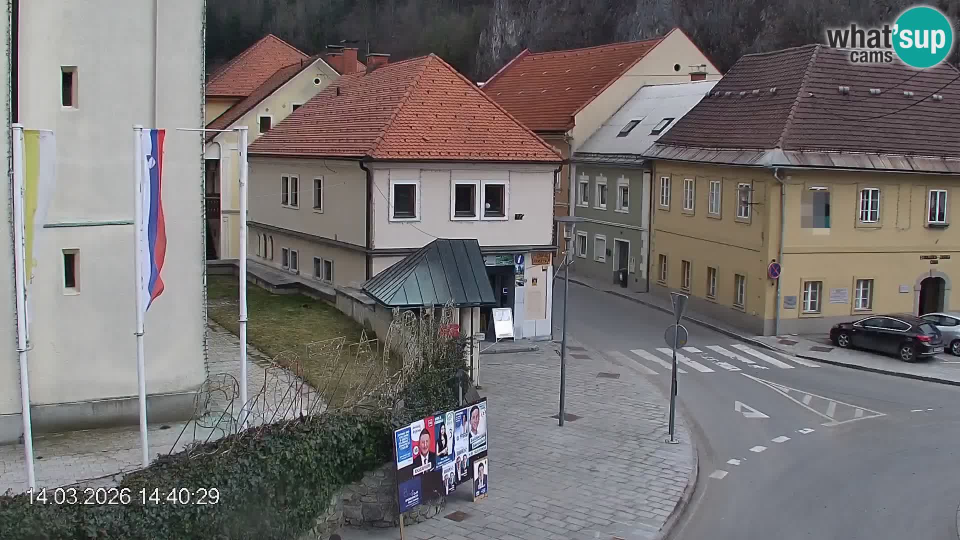 Črna na Koroškem Stadtzentrum | Koroška | Slowenien