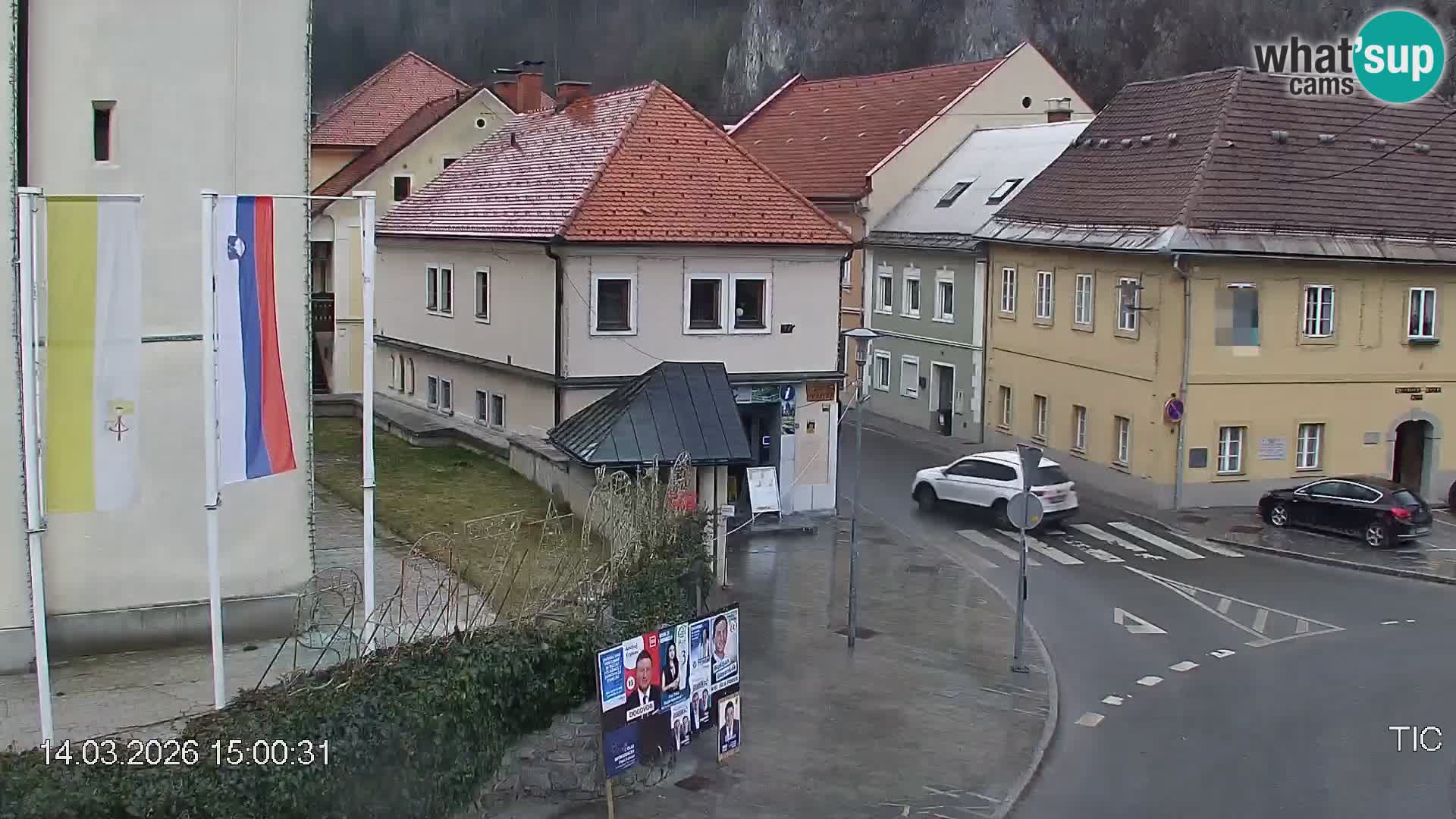 Črna na Koroškem Stadtzentrum | Koroška | Slowenien