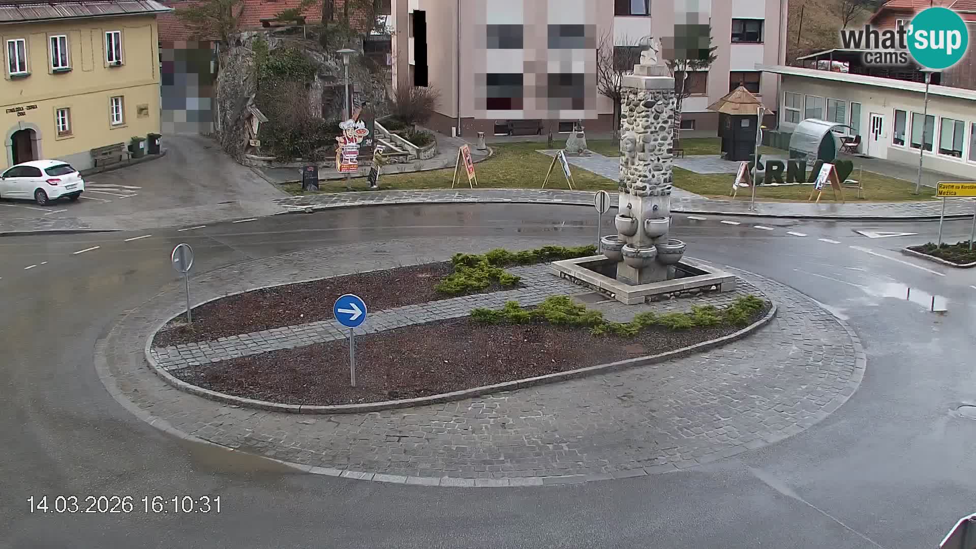 Črna na Koroškem Stadtzentrum | Koroška | Slowenien