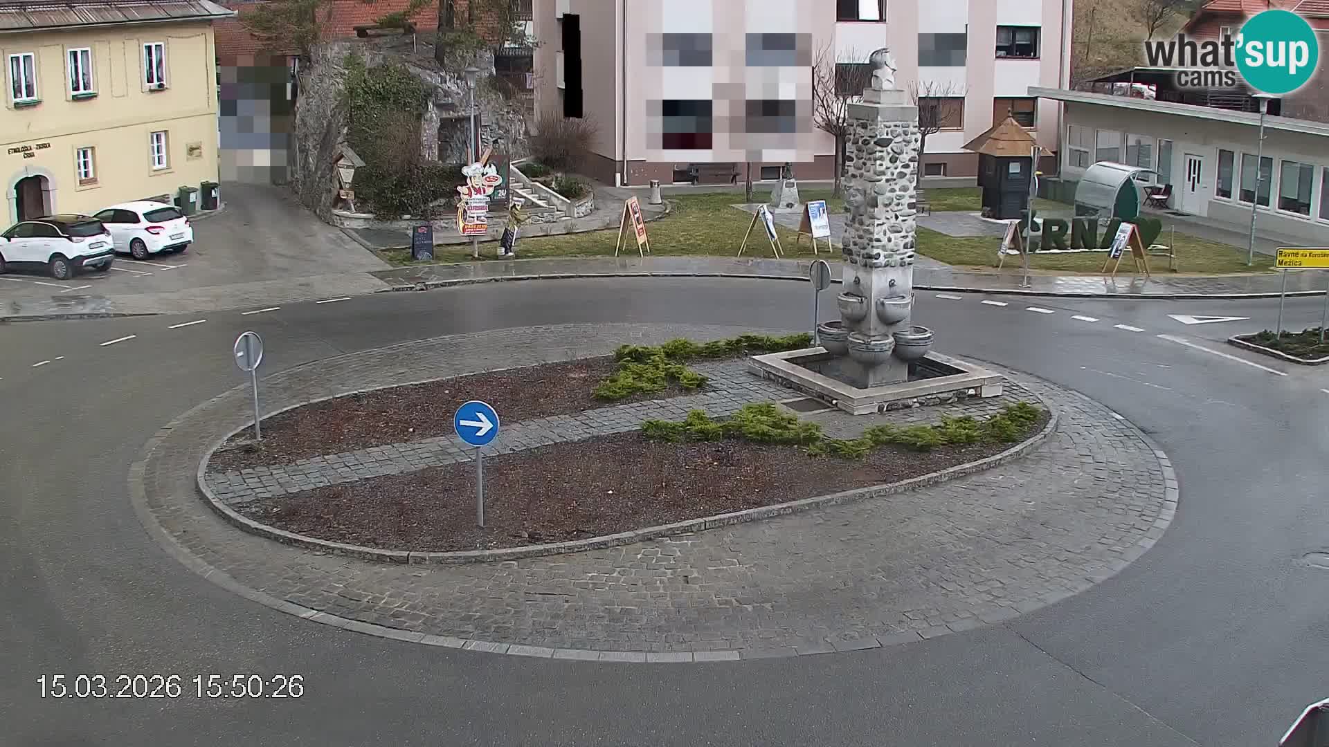 Črna na Koroškem Stadtzentrum | Koroška | Slowenien