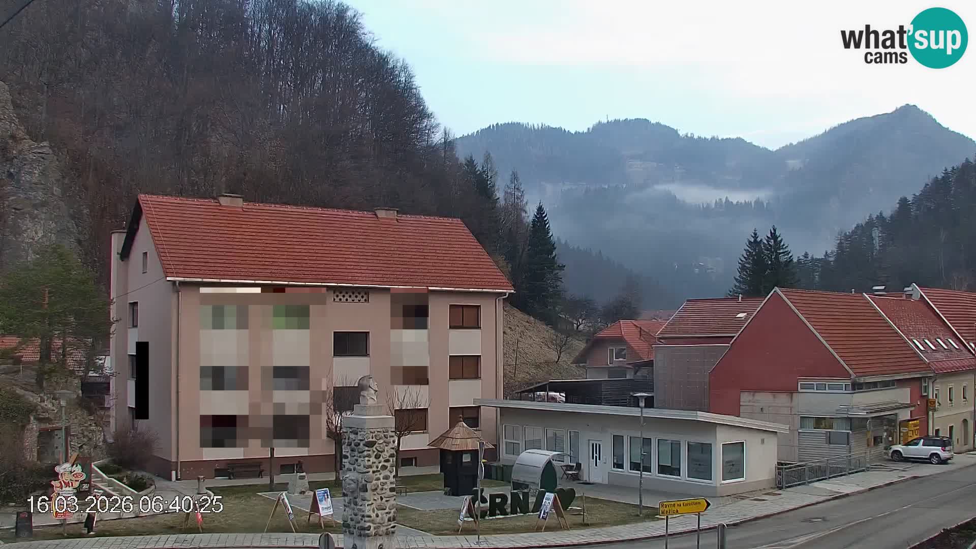 Središte grada Črne na Koroškem | Koroška | Slovenija