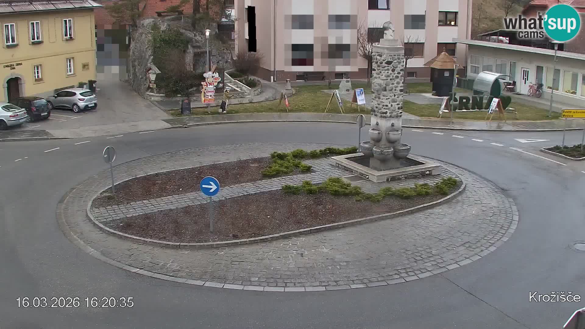 Črna na Koroškem Stadtzentrum | Koroška | Slowenien
